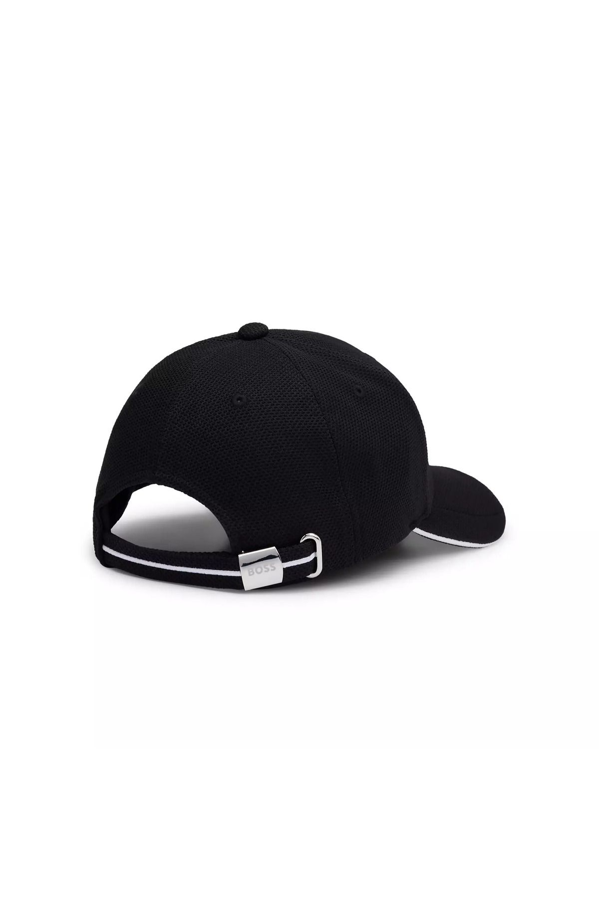 کلاه ورزشی مردانه رئیس آقایان کتبی قابل تنظیم PIKE FABRIC مشکی SPORT HAT 50492737 001 BOSS