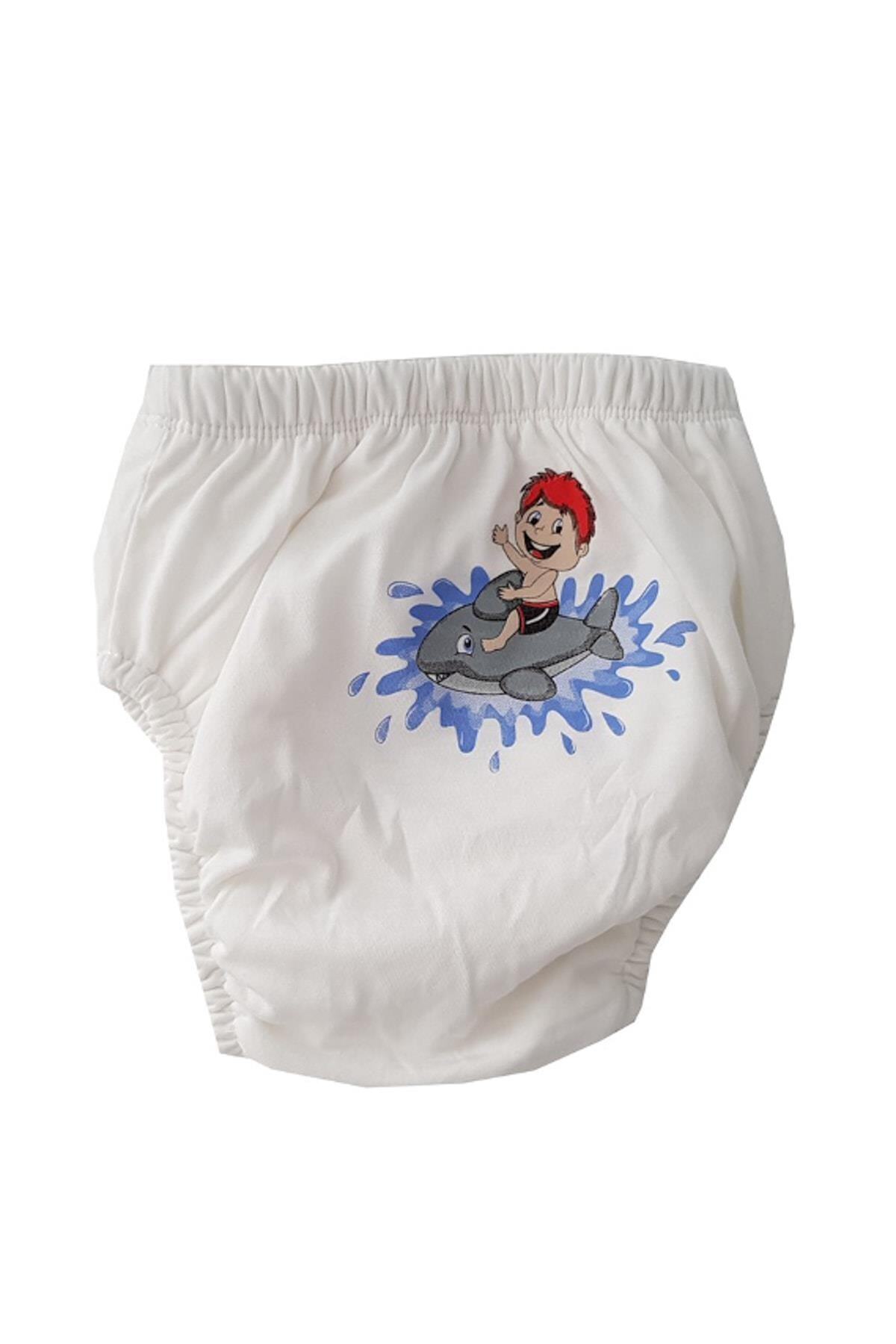 jilly jo 3 Lü %100 Pamuklu Yıkanabilir Erkek Bebek & Çocuk Alıştırma Kilodu fotoğrafı 3 (önizleme)