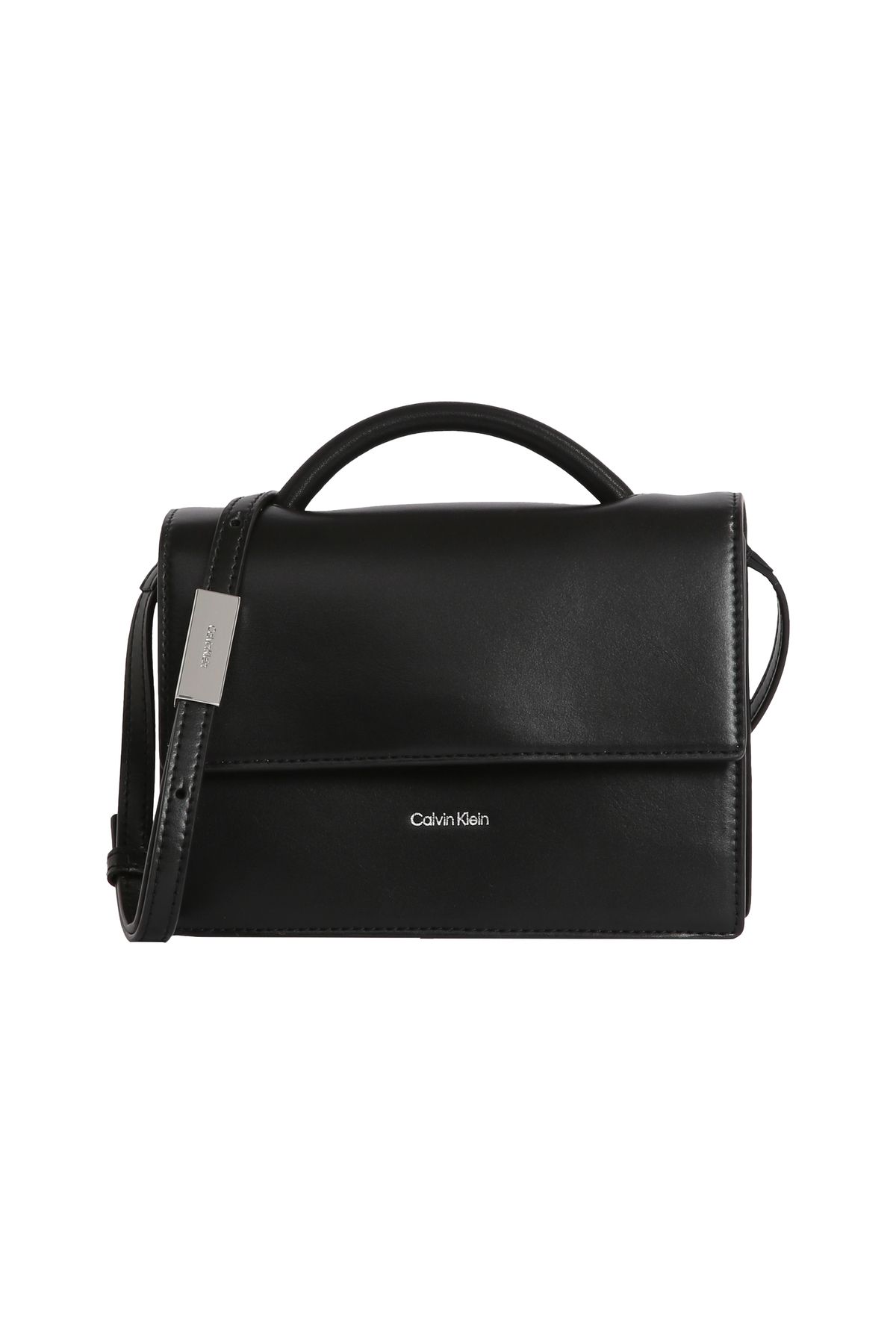 Calvin Klein-Calvin Klein Black Linn Top Handle C Crossover Bag 1