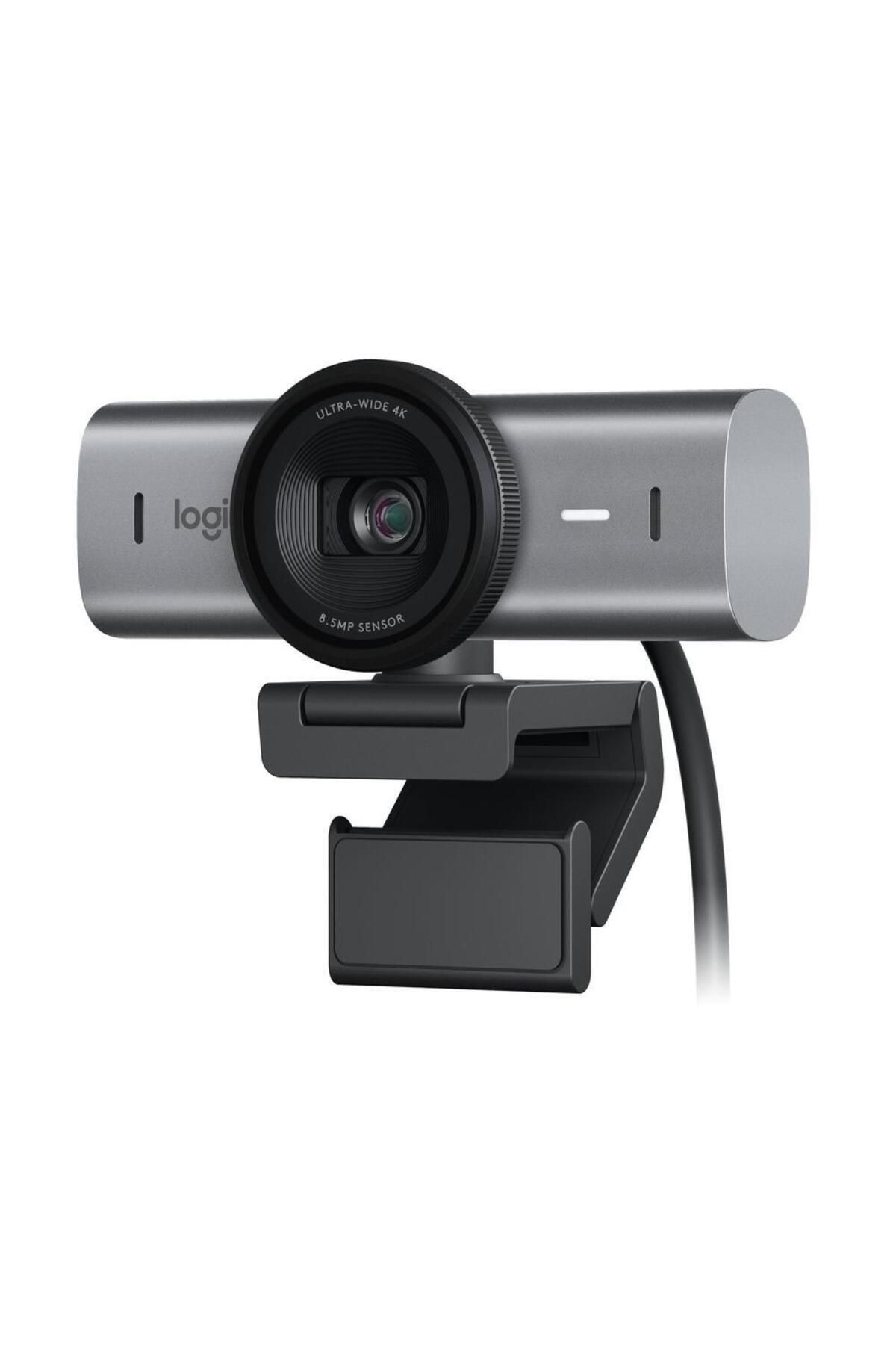 logitech-Logitech MX Brio 705 4K Webcam with AI-based Image Enhancement, Gray 1