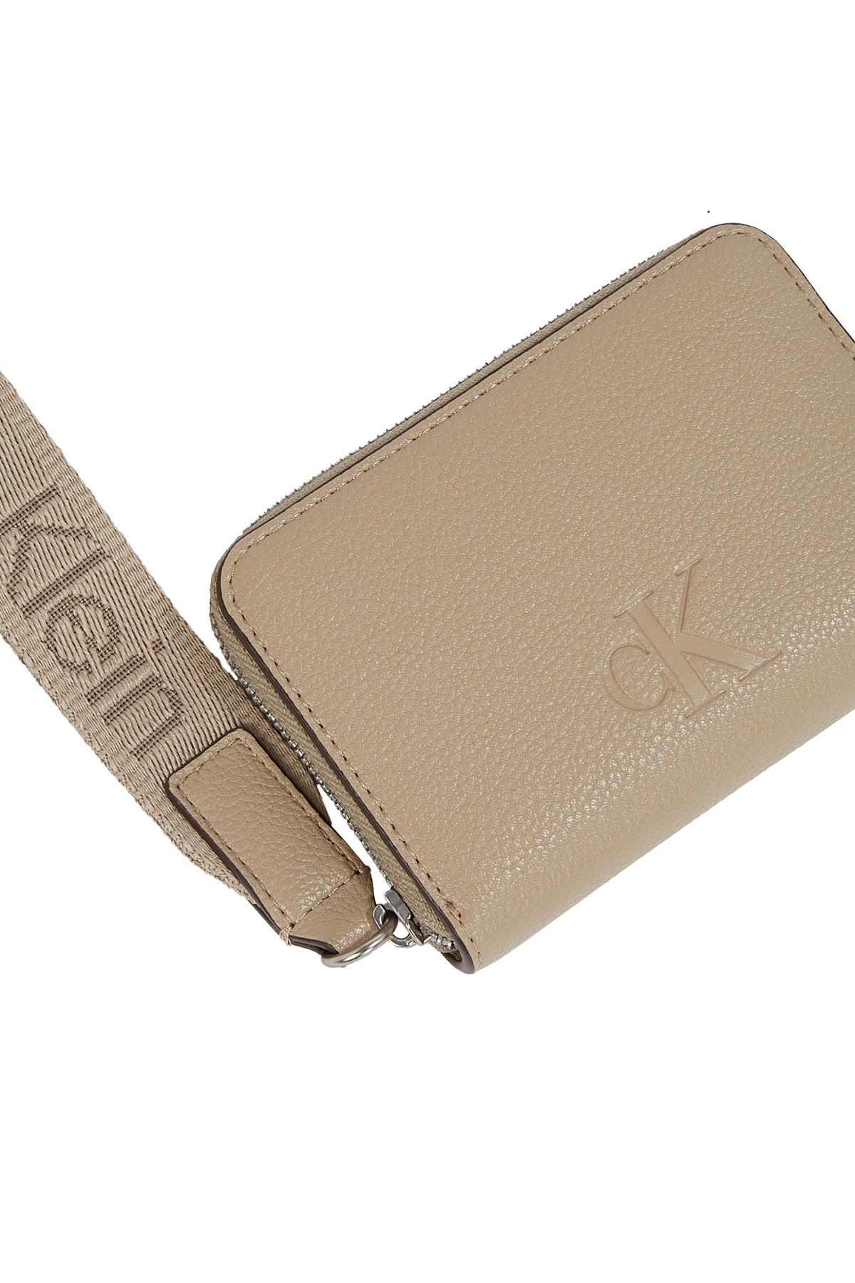 Calvin Klein-Calvin Klein Women Crockery Ultralight Md Zip Wallet 4