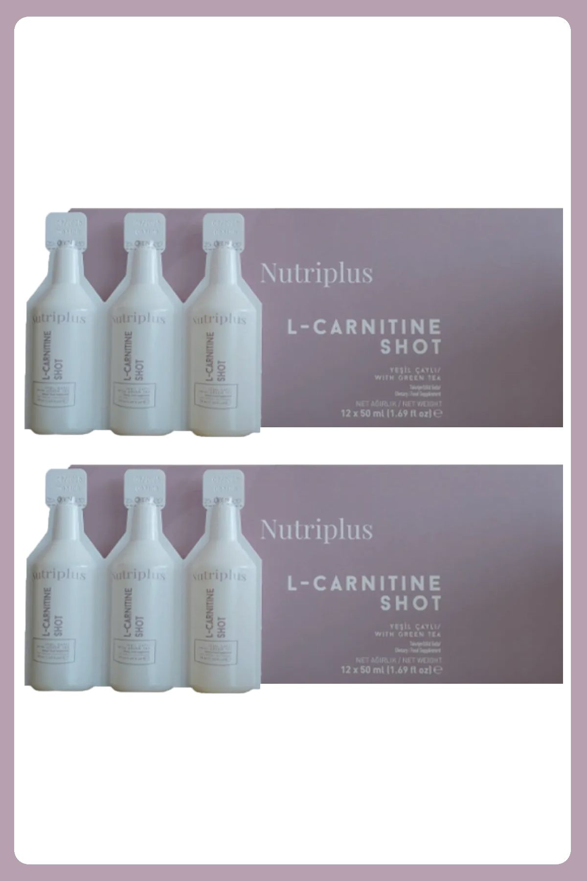 Farmasi Nutriplus L-Carnitine Shot 12 li Flakon - 2 Adet