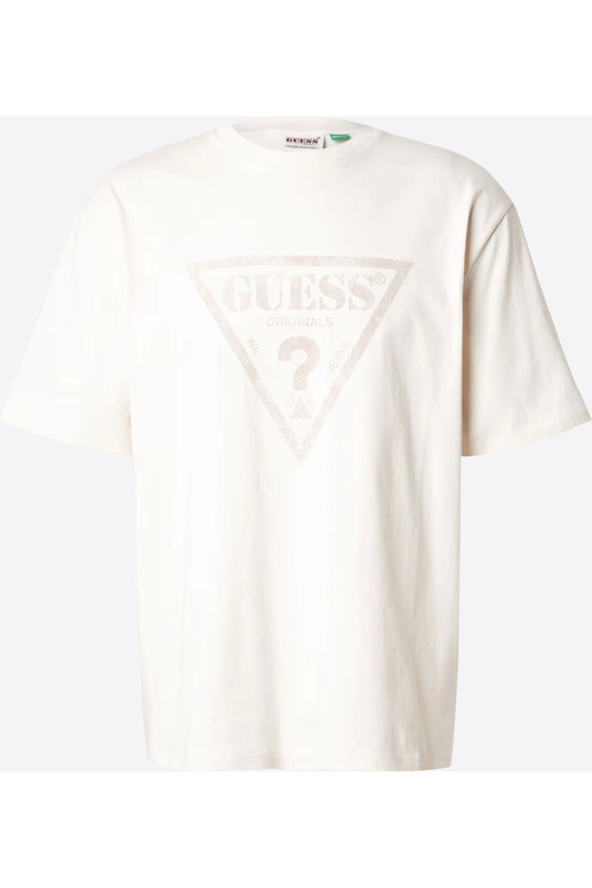 تی شرت مثلثی وینتیج مردانه Guess