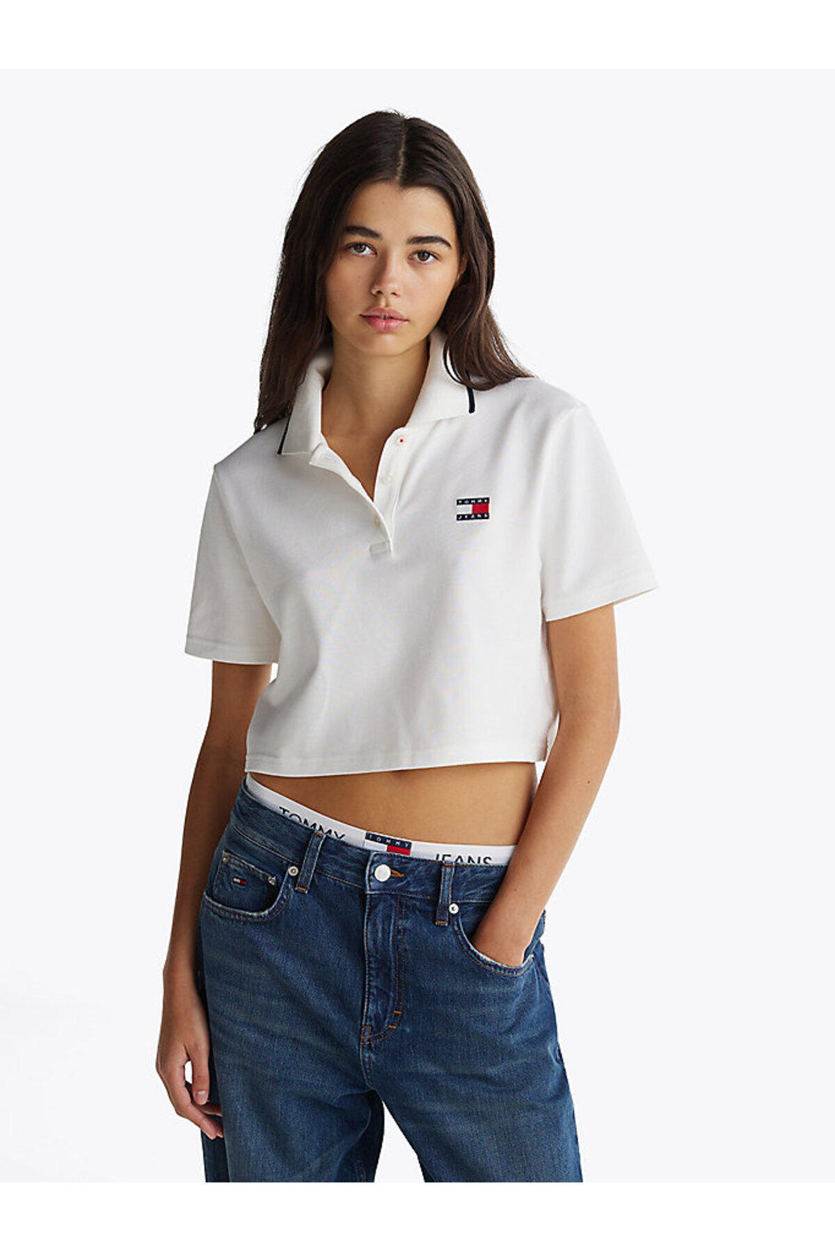 トミー ヒルフィガー   TJW CRP BADGE SS POLO （ブルー） トミー ヒルフィガー TOMMY HILFIGER TJW CRP BADGE SS POLO
