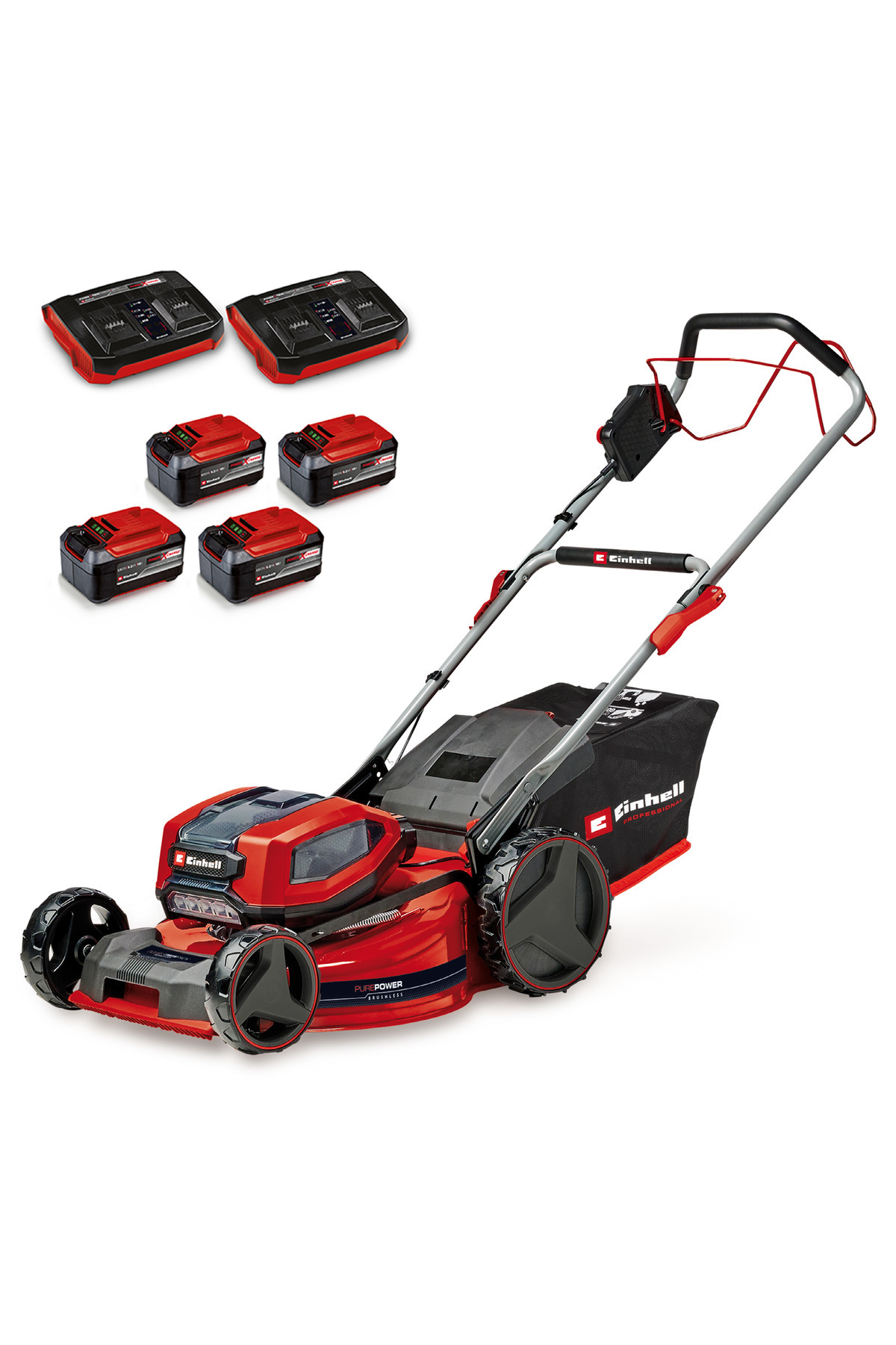 Einhell GP-CM 36/52 S Li BL (4x5,2Ah) Akülü Çim Biçme Makinesi