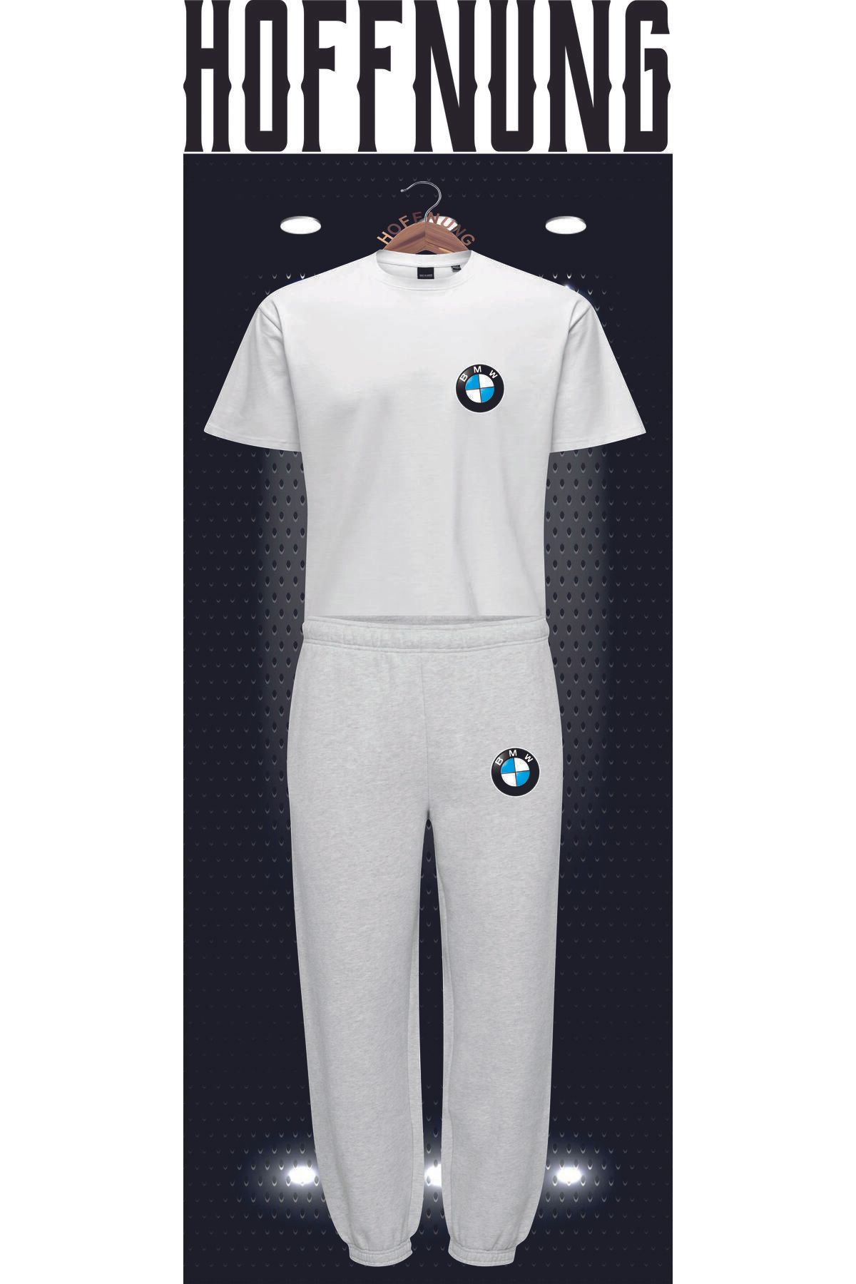 HOFFNUNG Full Pants Sportwear Araba Baskılı Oversize Yazlık Alt Üst Takım