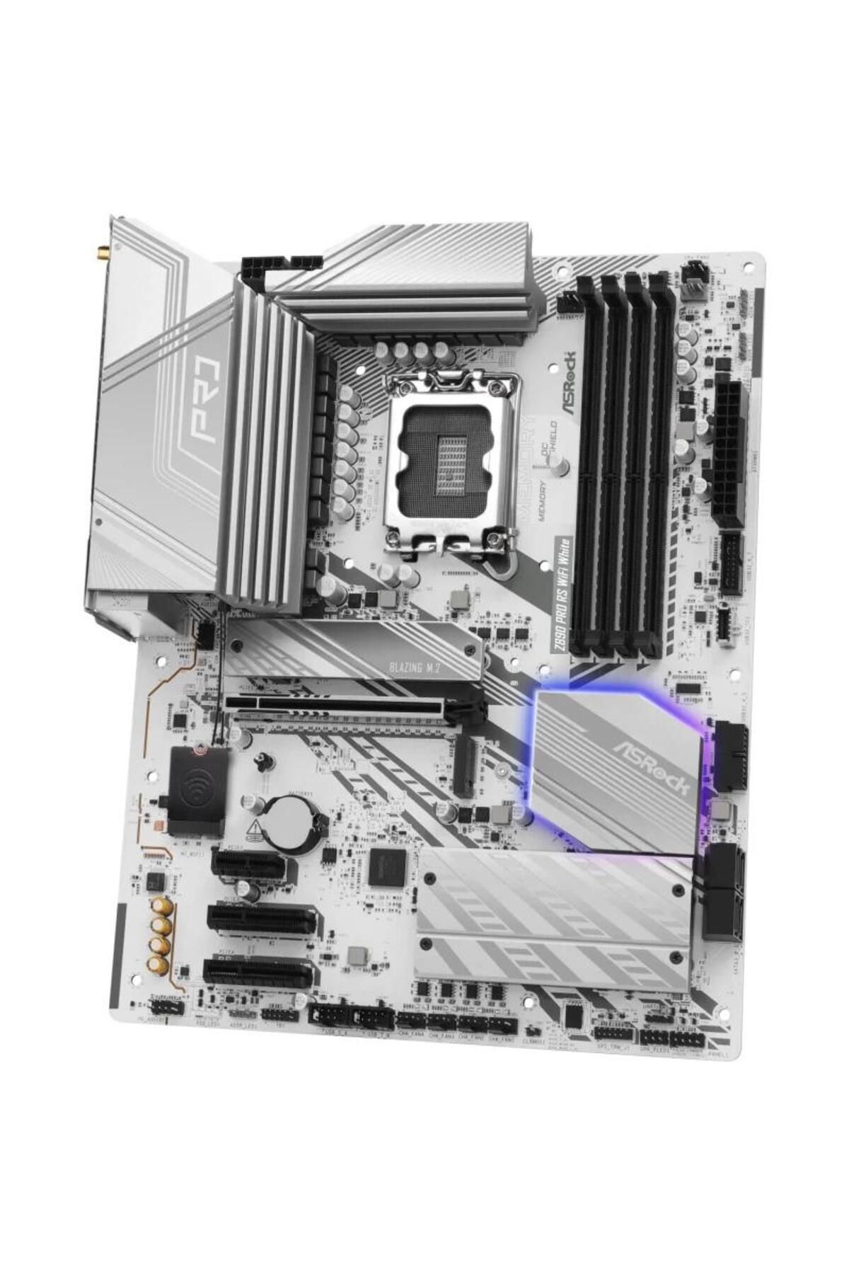 ASROCK-Motherboard ASRock Z890 PRO RS WIFI WHITE, DDR5, ATX, LGA 1851, Intel Z890 4