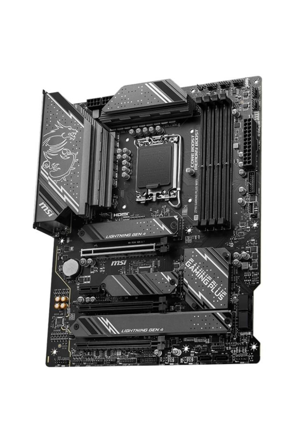MSI-Placa de baza MSI Z790 GAMING PLUS WIFI DDR5, Socket 1700, WIFI 3
