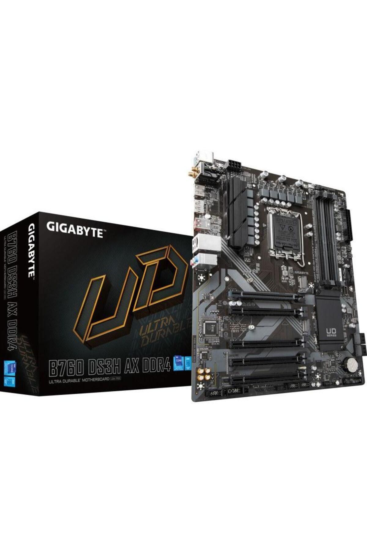 Gigabyte-Placa de baza GIGABYTE B760 DS3H AX DDR4, Intel B760, LGA 1700, ATX 5