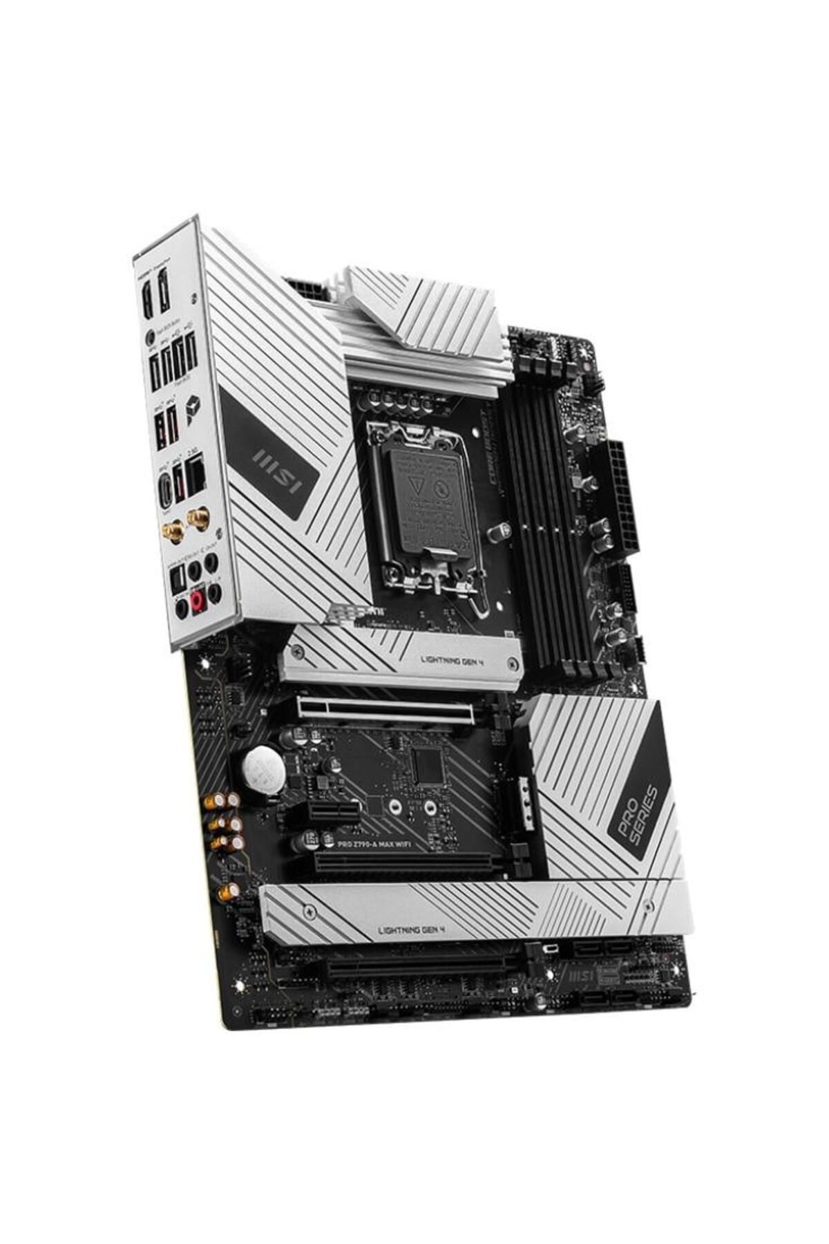 MSI-Placa de baza MSI PRO Z790-A MAX WIFI DDR5, Socket 1700, 14th Gen CPU, WIFI 7 4