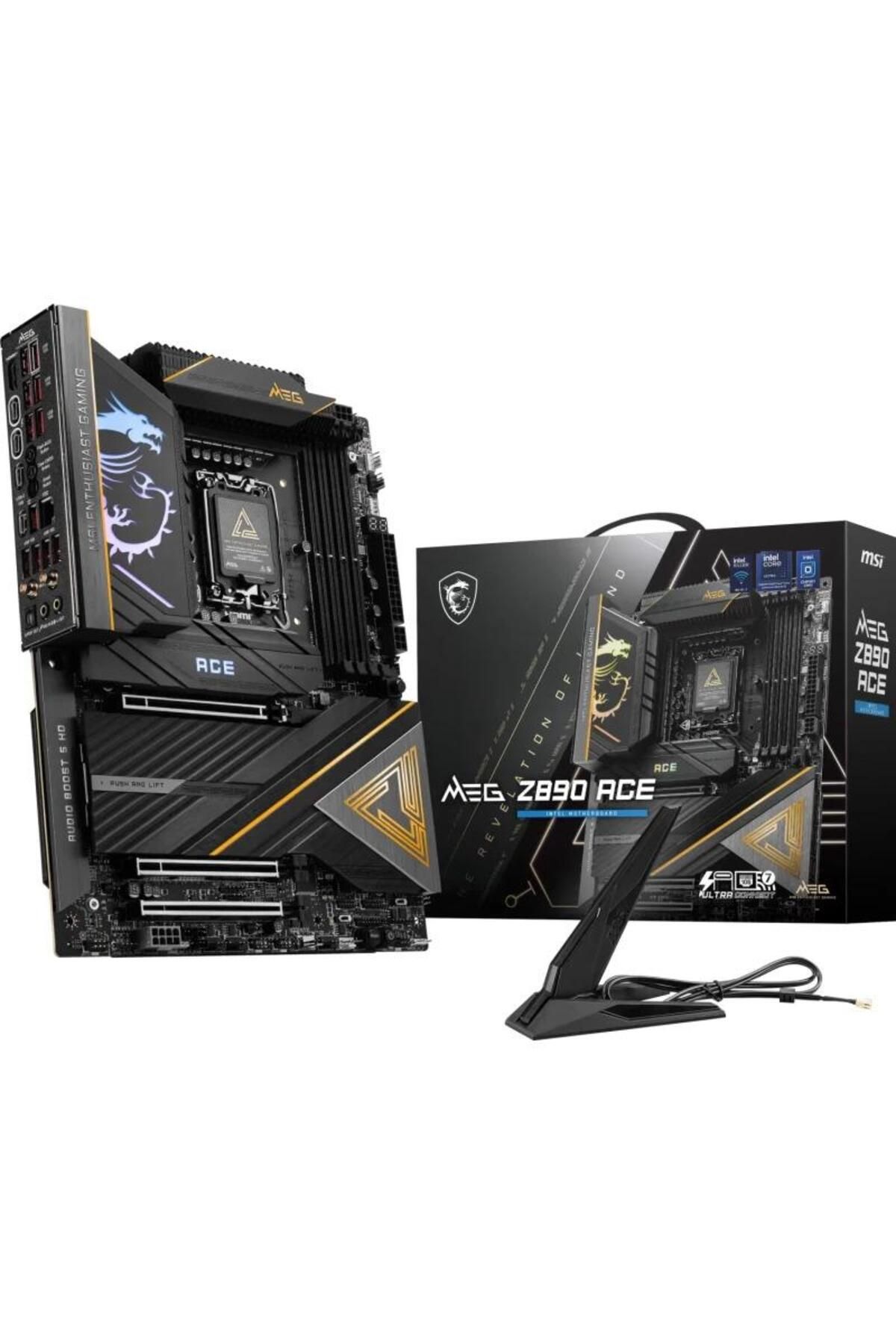 MSI-Placa de baza MSI MEG Z890 ACE, DDR5, ATX, LGA 1851, Intel Z890 7