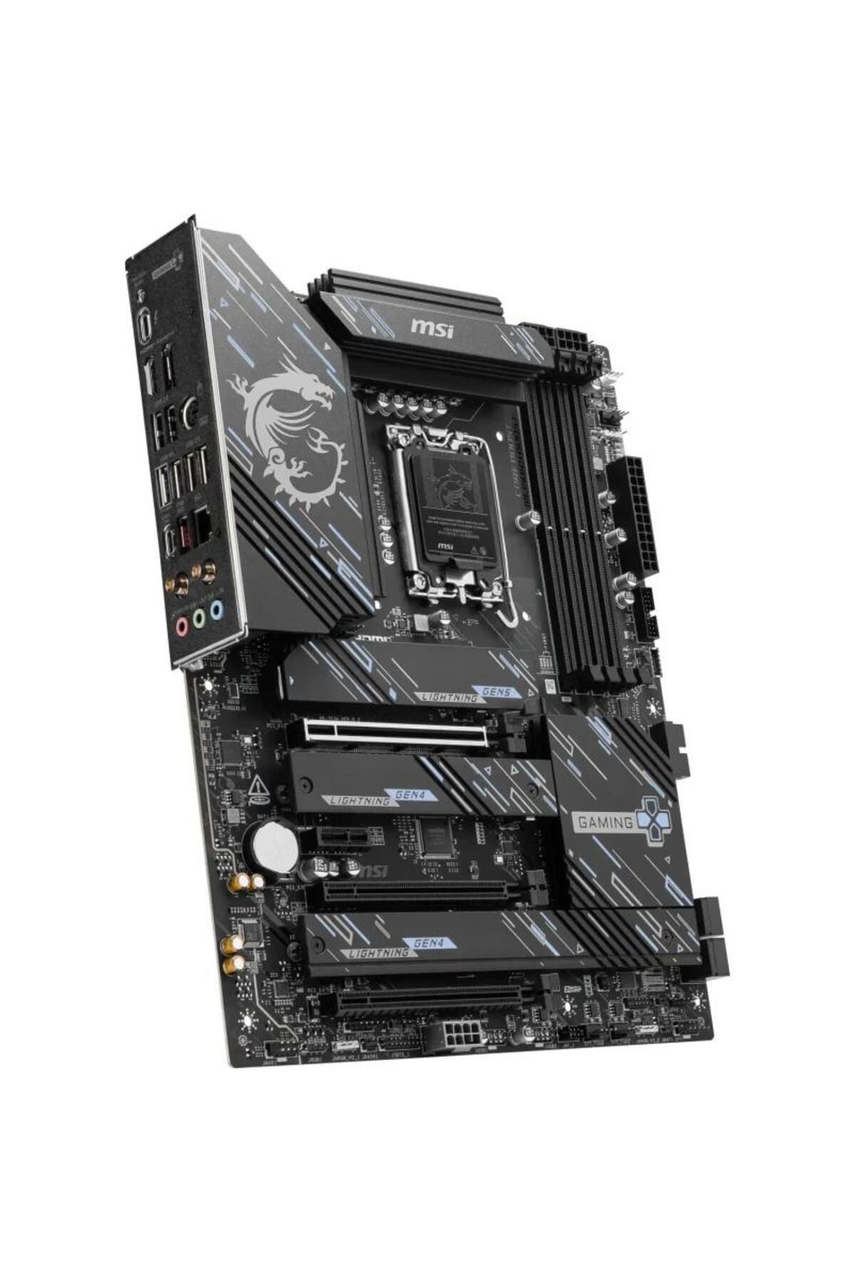 MSI-Placa de baza MSI Z890 GAMING PLUS WIFI, DDR5, ATX, LGA 1851, Intel Z890 3