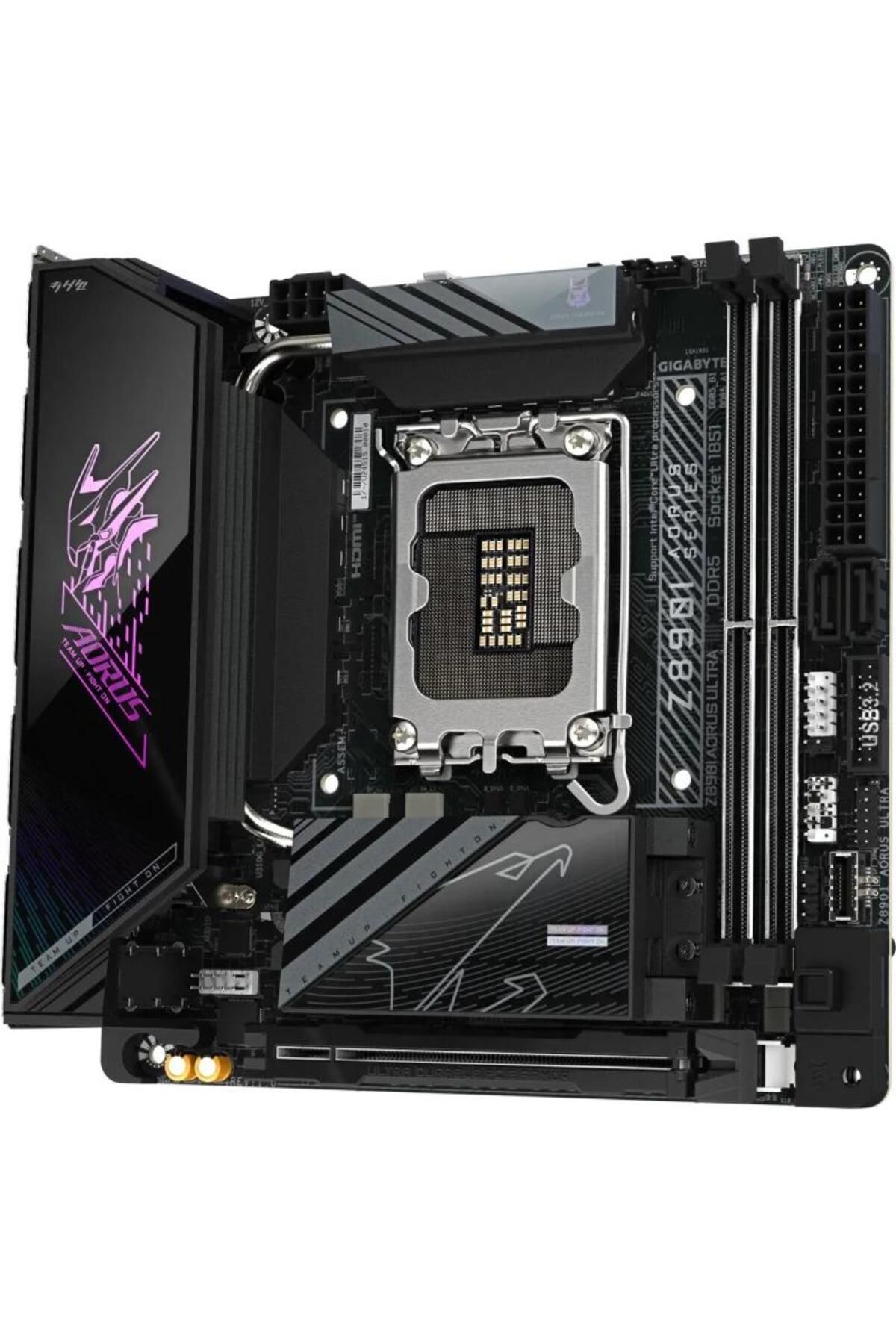 Gigabyte-GIGABYTE Z890I AORUS ULTRA Motherboard, DDR5, mITX, LGA 1851, Intel Z890 4