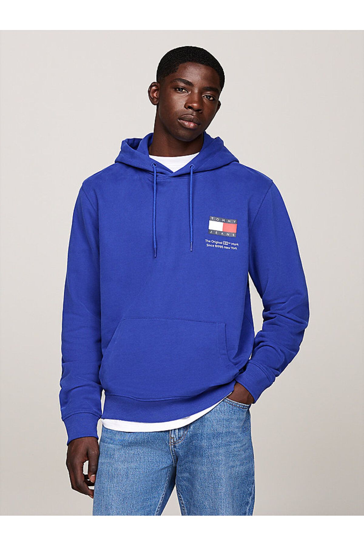 TJM REG ESSENTIAL FLAG HOOD EXT Tommy Hilfiger