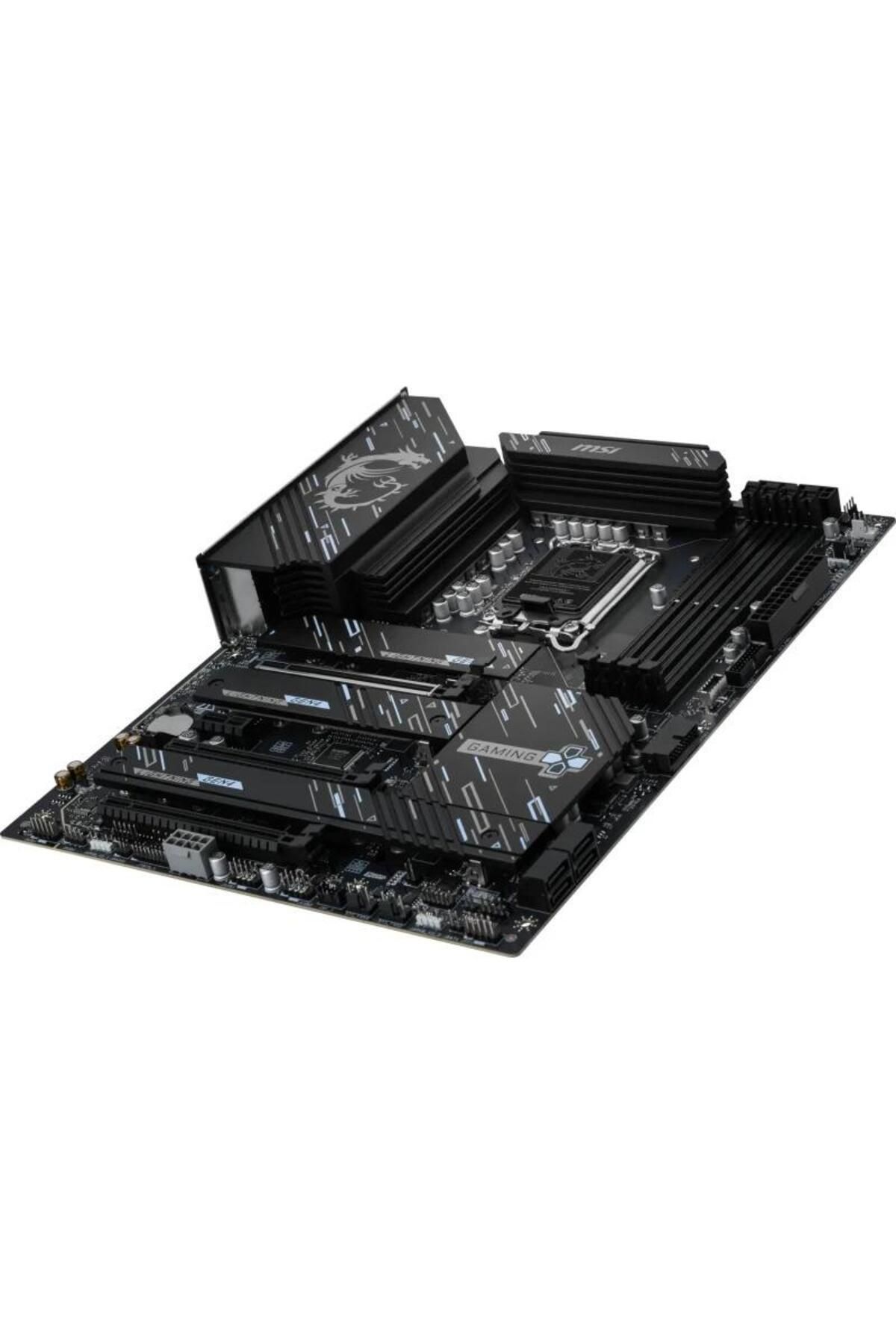 MSI-Placa de baza MSI Z890 GAMING PLUS WIFI, DDR5, ATX, LGA 1851, Intel Z890 5