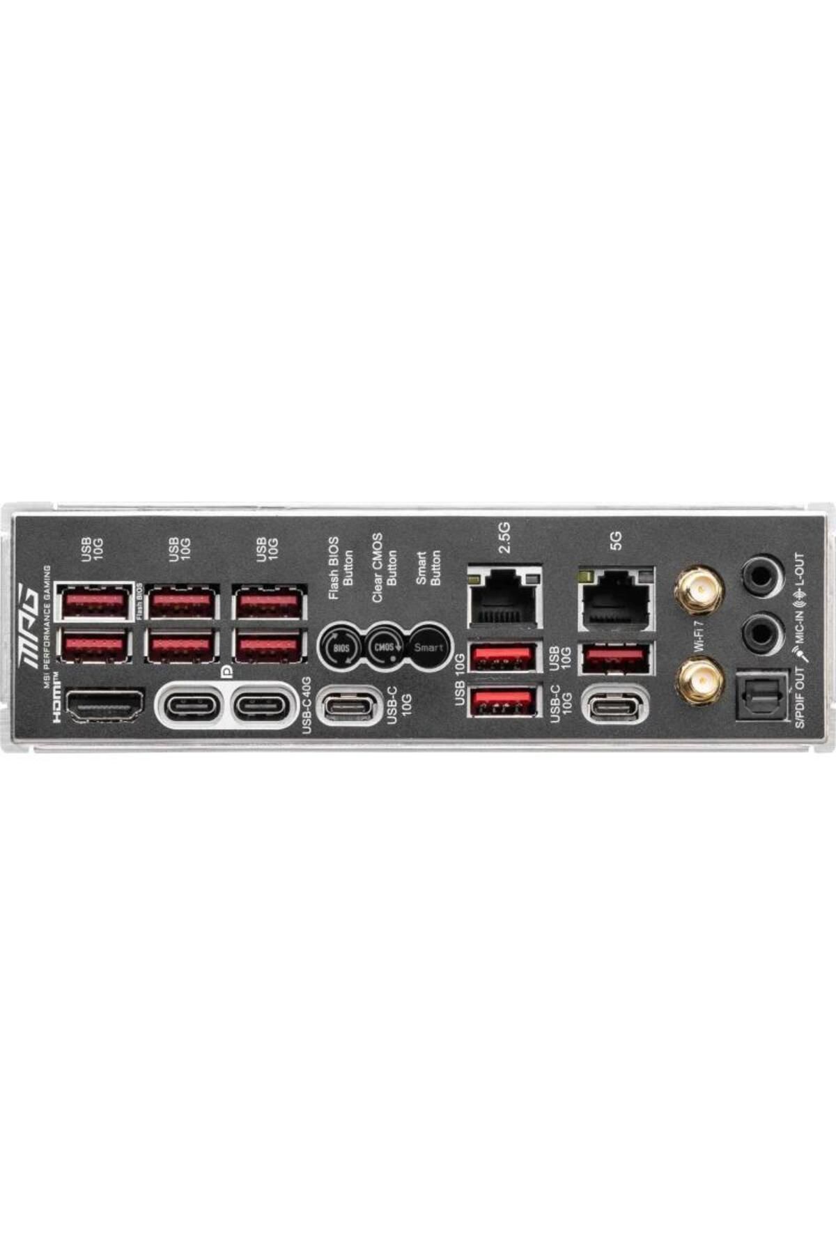 MSI-Placa de baza MSI MPG X870E CARBON WIFI, AMD X870E, AM5, ATX, DDR5 2