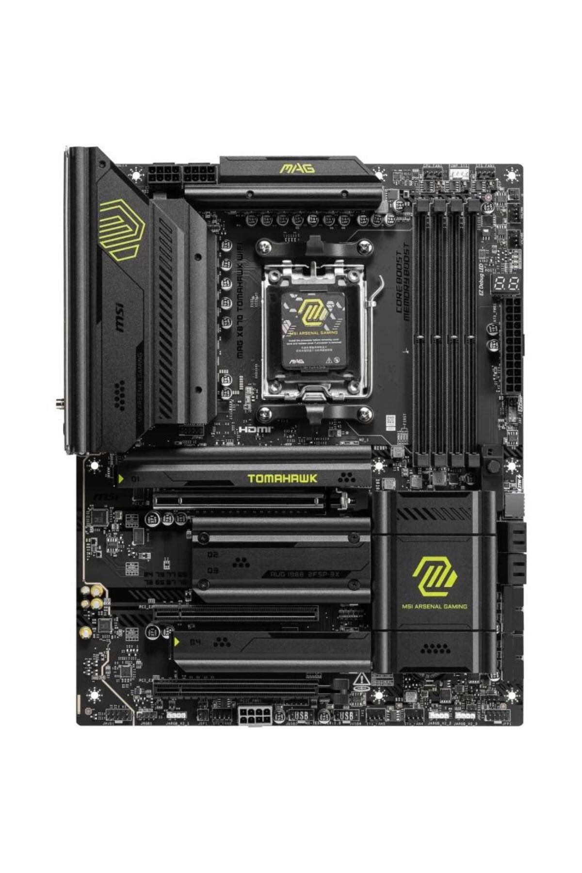 MSI-Placa de baza MSI MAG X870 TOMAHAWK WIFI, AMD X870, AM5, ATX, DDR5 1
