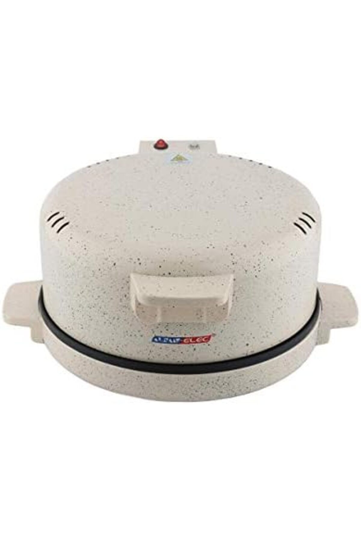 ALSAIF-Electric Bread/roti/tortilla And Pizza Maker Stainless Steel Tube, Non-stick Coating, 1800w, White 2