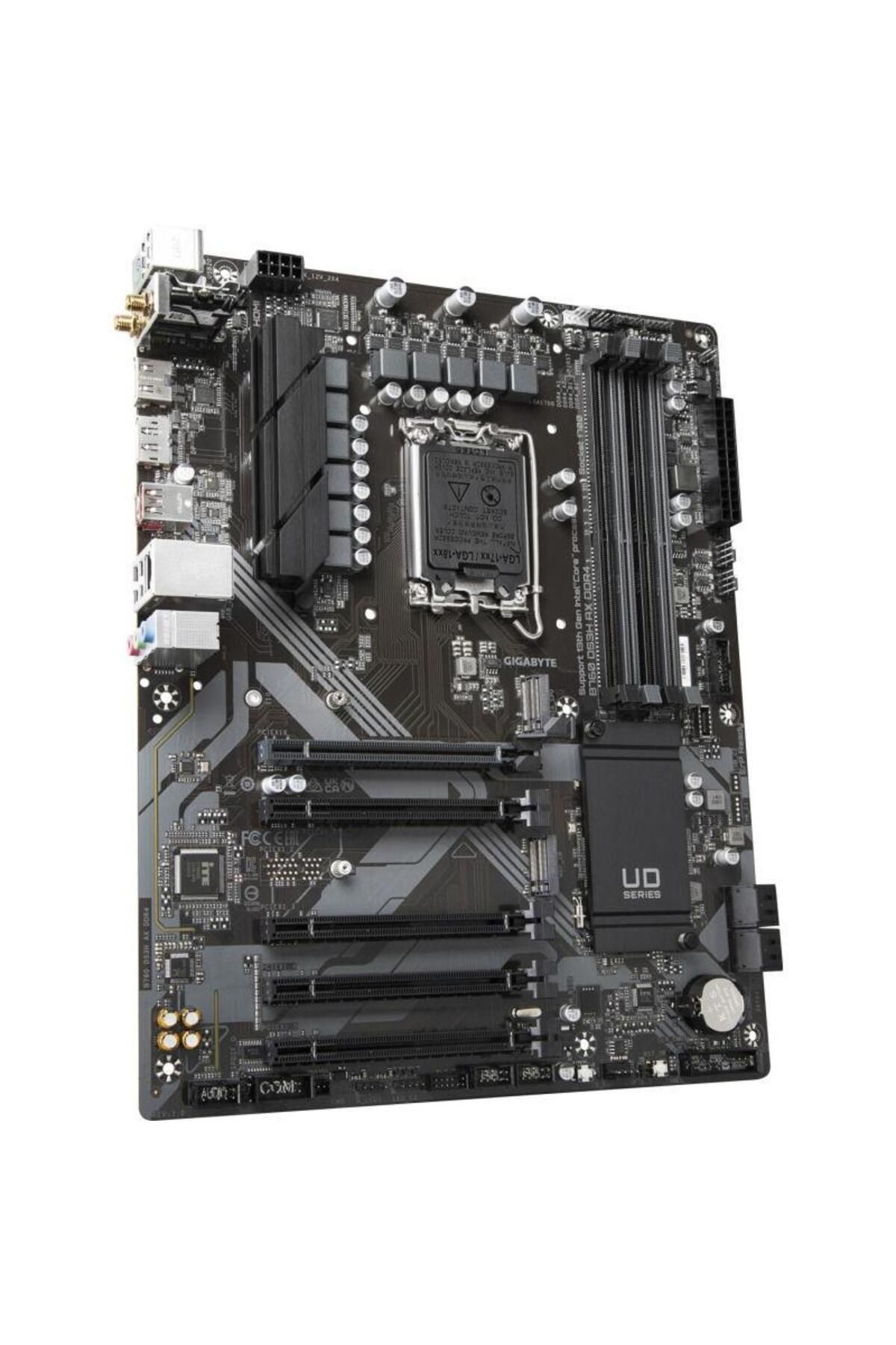 Gigabyte-Placa de baza GIGABYTE B760 DS3H AX DDR4, Intel B760, LGA 1700, ATX 2