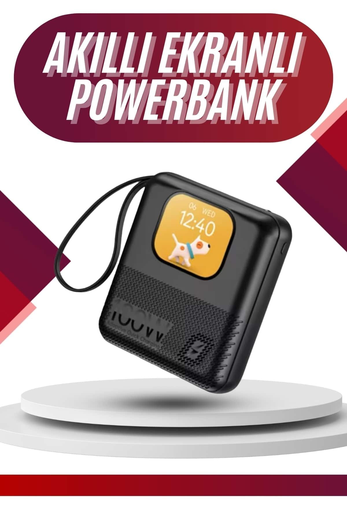nerede bulurum Akıllı Powerbank 10.000 MAH 4 Çıkışlı Taşınabilir Dijital Göstergeli