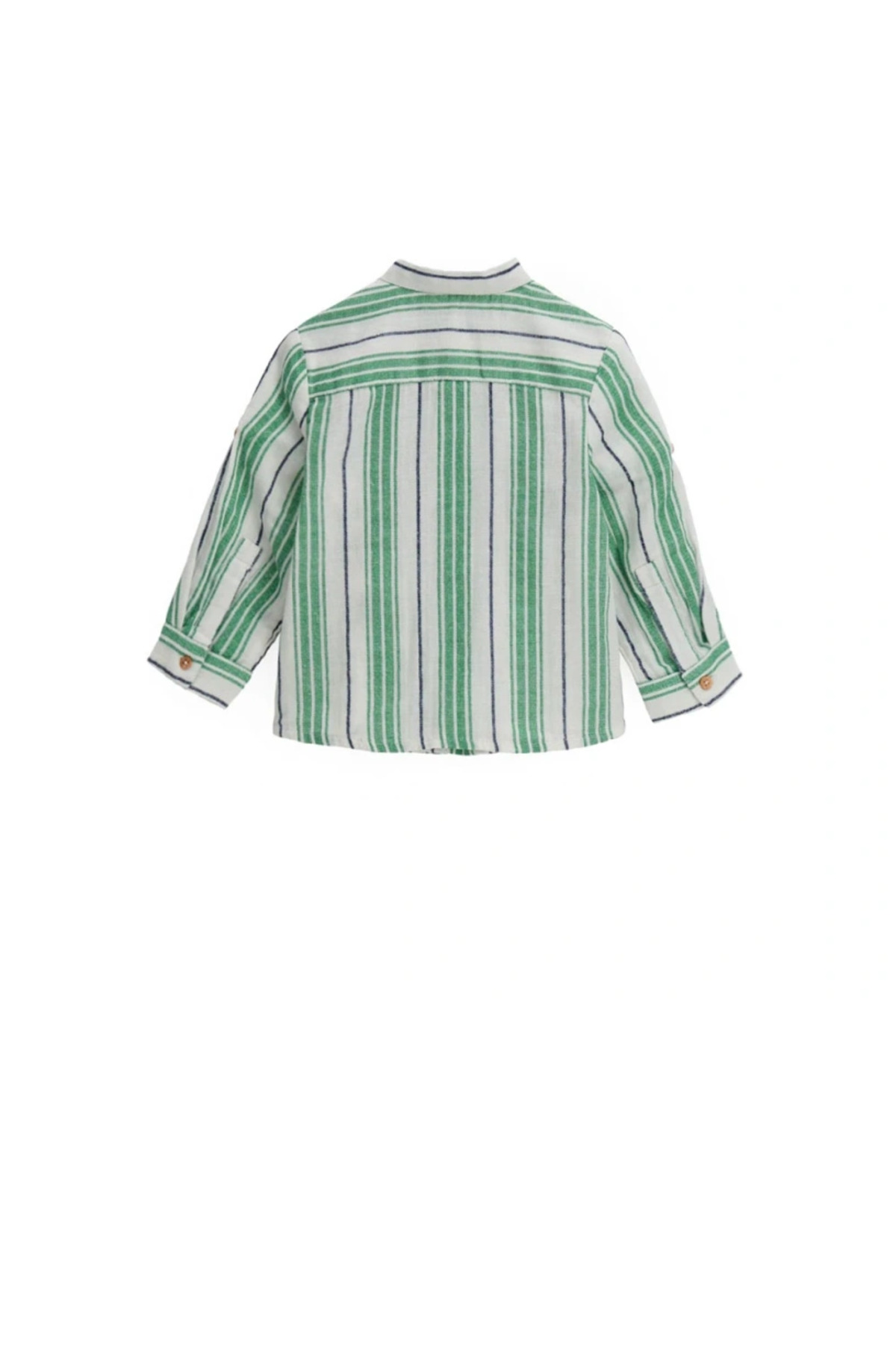 ORIGINAL MARINES Orginal Marines Erkek Bebek Hakim Yaka Gömlek 9-24 Ay Yeşil fotoğrafı 3 (önizleme)