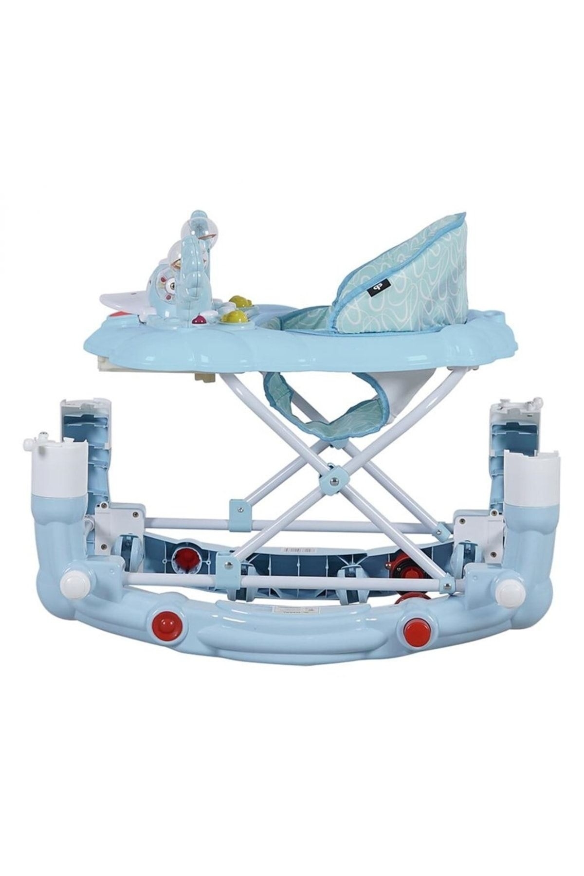 babydoor Kiddy Yürüteç Lüx Oyuncaklı Müzikli Ve Işıklı 3 Kademeli Örümcek Bebek Yürüteci fotoğrafı 7 (önizleme)