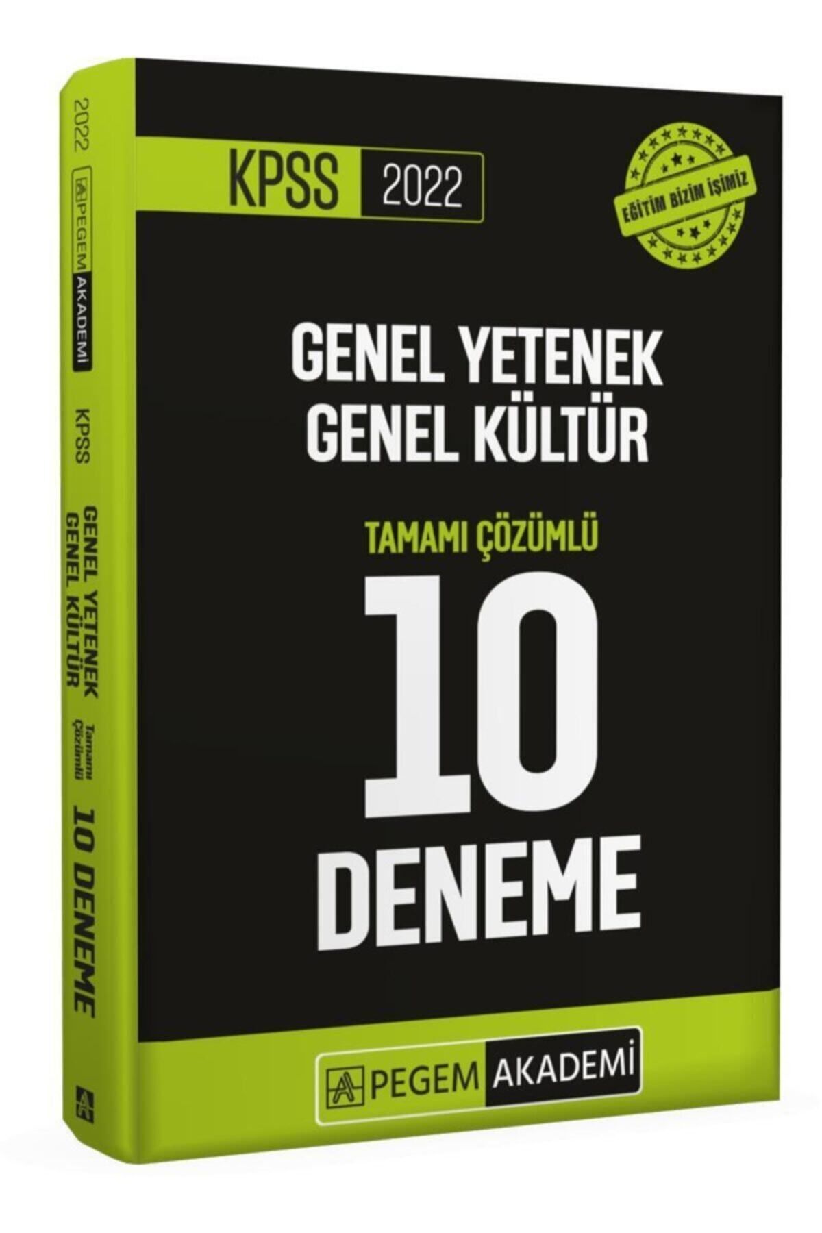 Evrensel İletişim Yayınları 2022 Kpss Genel Yetenek Genel Kültür 10 Deneme Çözümlü Pegem Akademi Yayınları