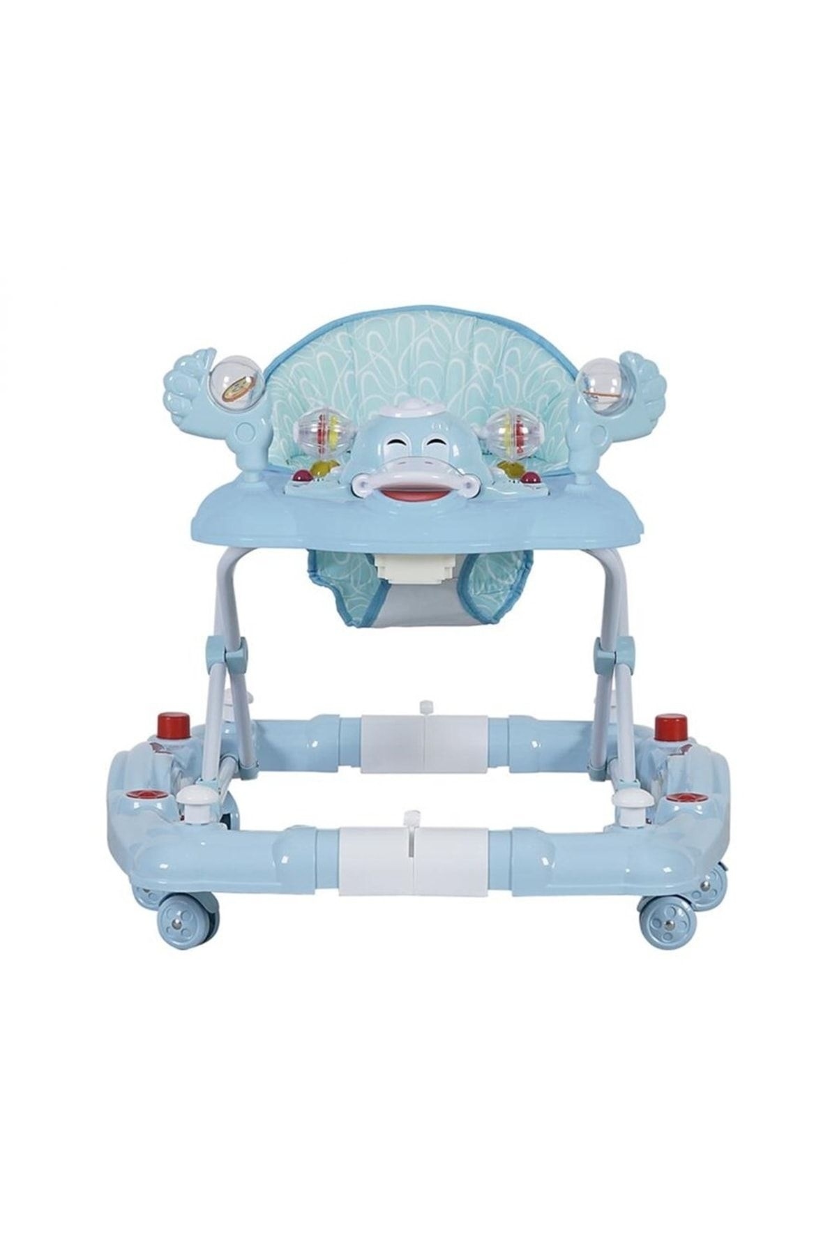 babydoor Kiddy Yürüteç Lüx Oyuncaklı Müzikli Ve Işıklı 3 Kademeli Örümcek Bebek Yürüteci fotoğrafı 6 (önizleme)