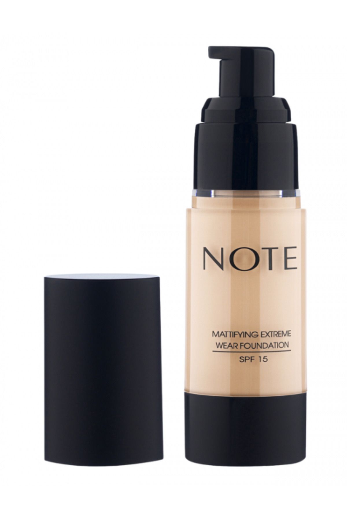 NOTE-Mattifying Extreme Wear Foundation with High Coverage, Matte Finish and SPF 15 127 Pure Beige 3