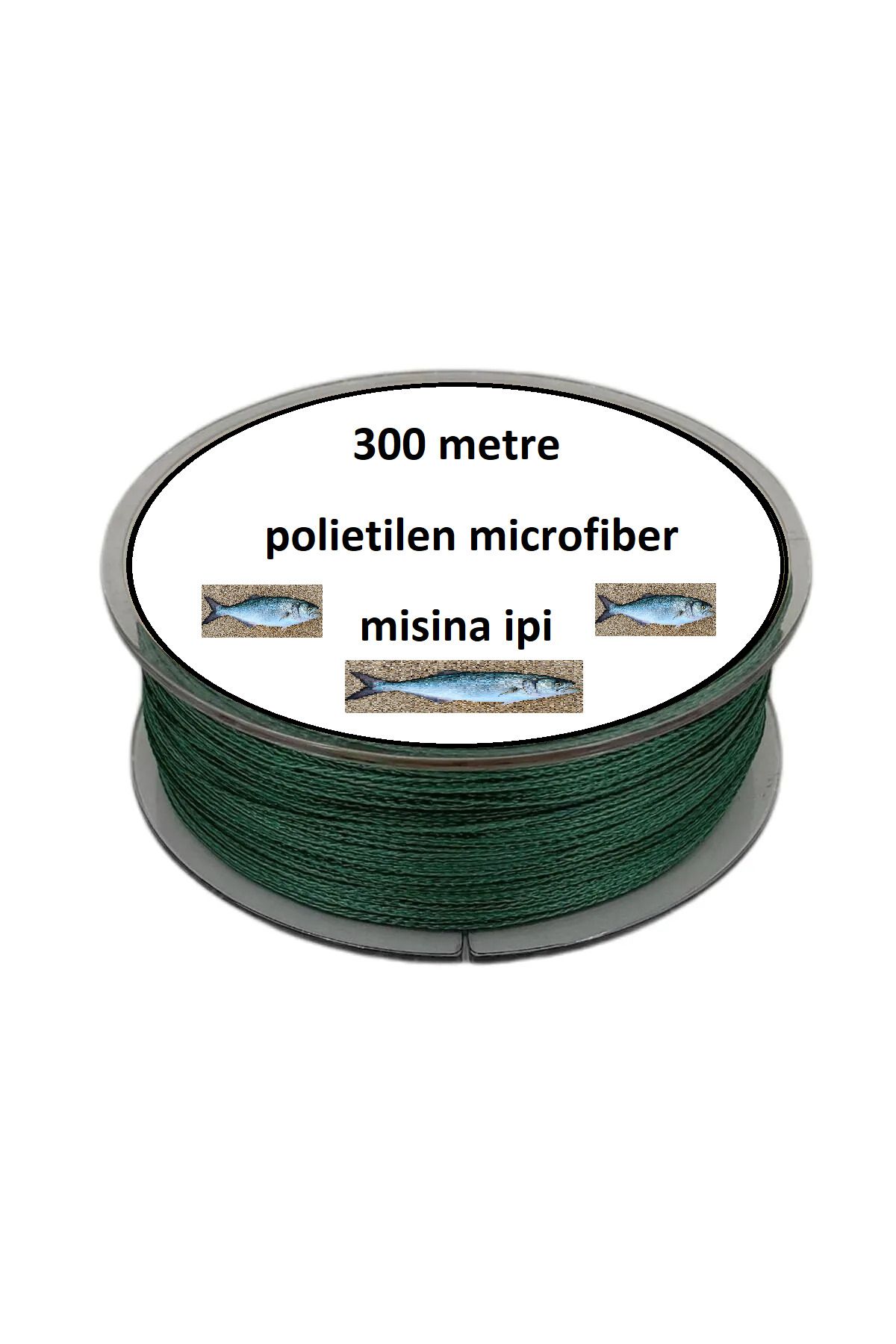samur parti parti aksesuar & kostüm Misina 300m Polietilen Microfiber 2.0 Ip Misina Yeşil