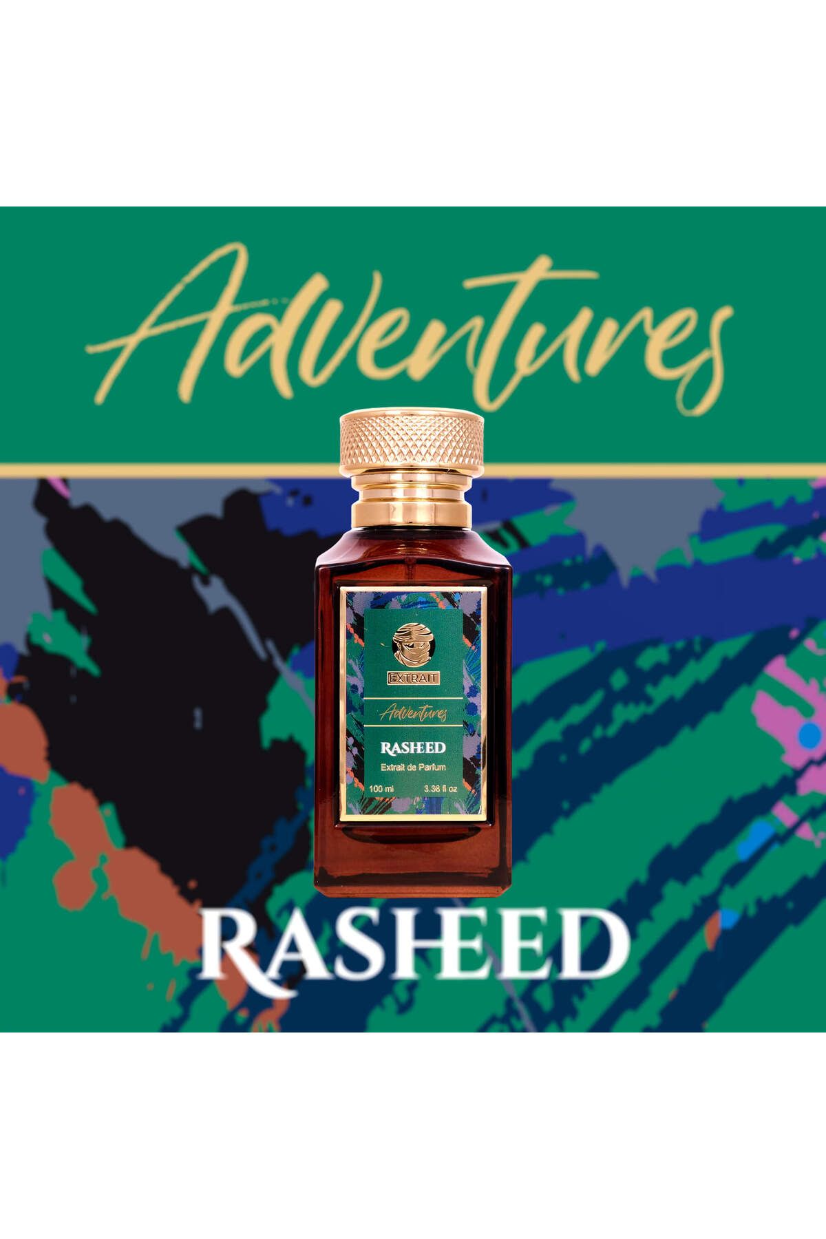 Rasheed-Rasheed Adventures Perfume Extract 100 ml Inspired by Creed - Aventus 6
