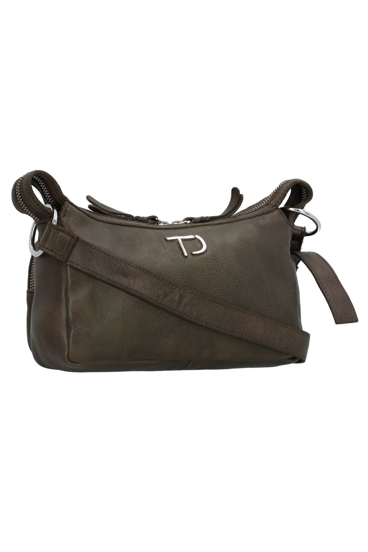Taschendieb Wien-Salvatorianerplatz Umhängetasche Leder 24 Cm 2