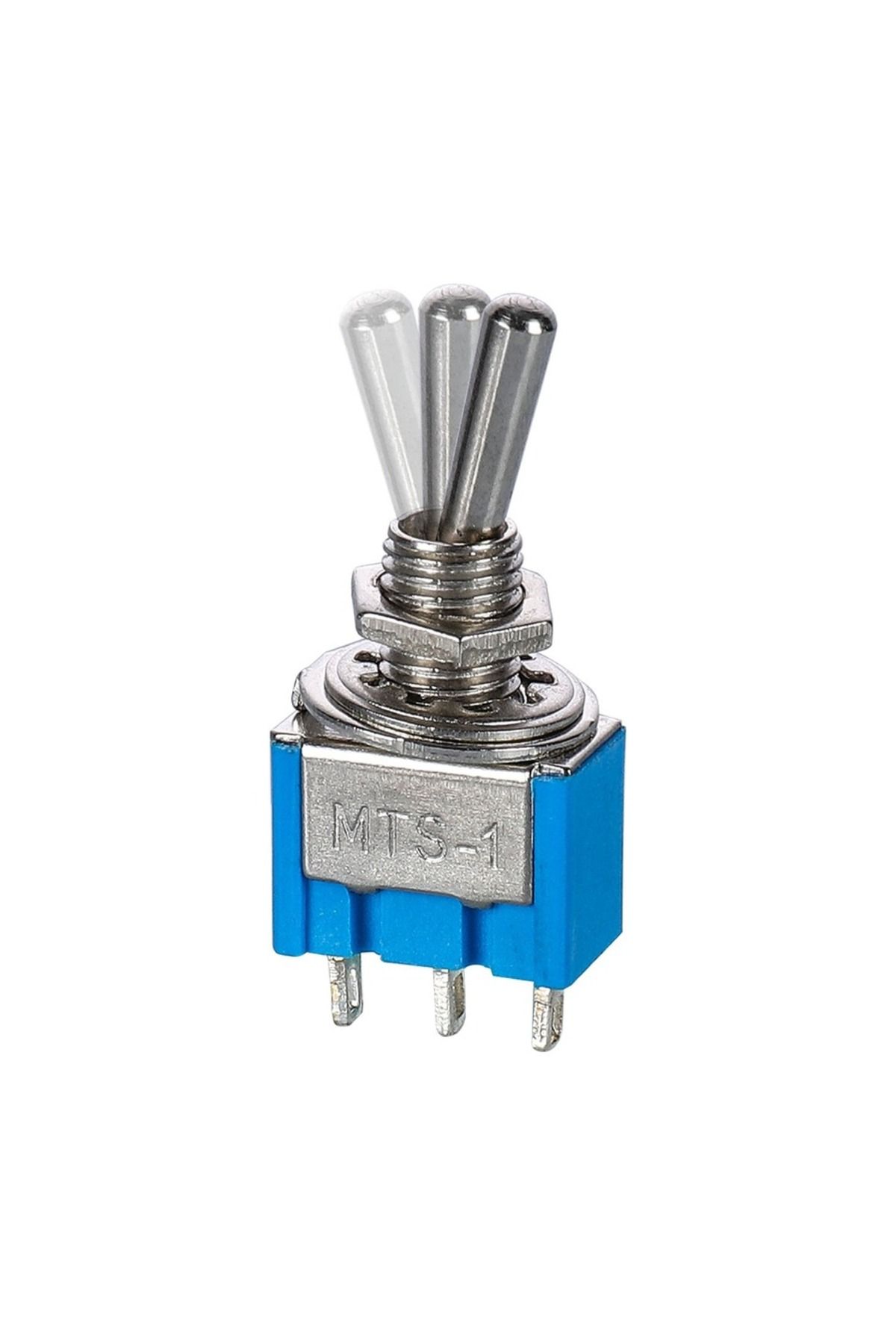 Choice-20pcs Set Mini 6a 125v Mts-1 1p 3 Contacting 3 Position Power Toggle Switch 3