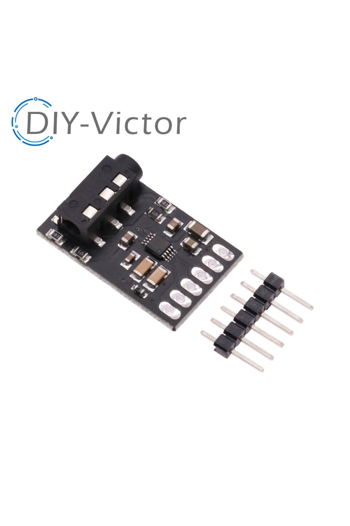 Choice-CS4344 D/A Conversion Module Stereo Audio Converter Stereo Audio Connection 2kHz-200kHz I2S Inter... 3