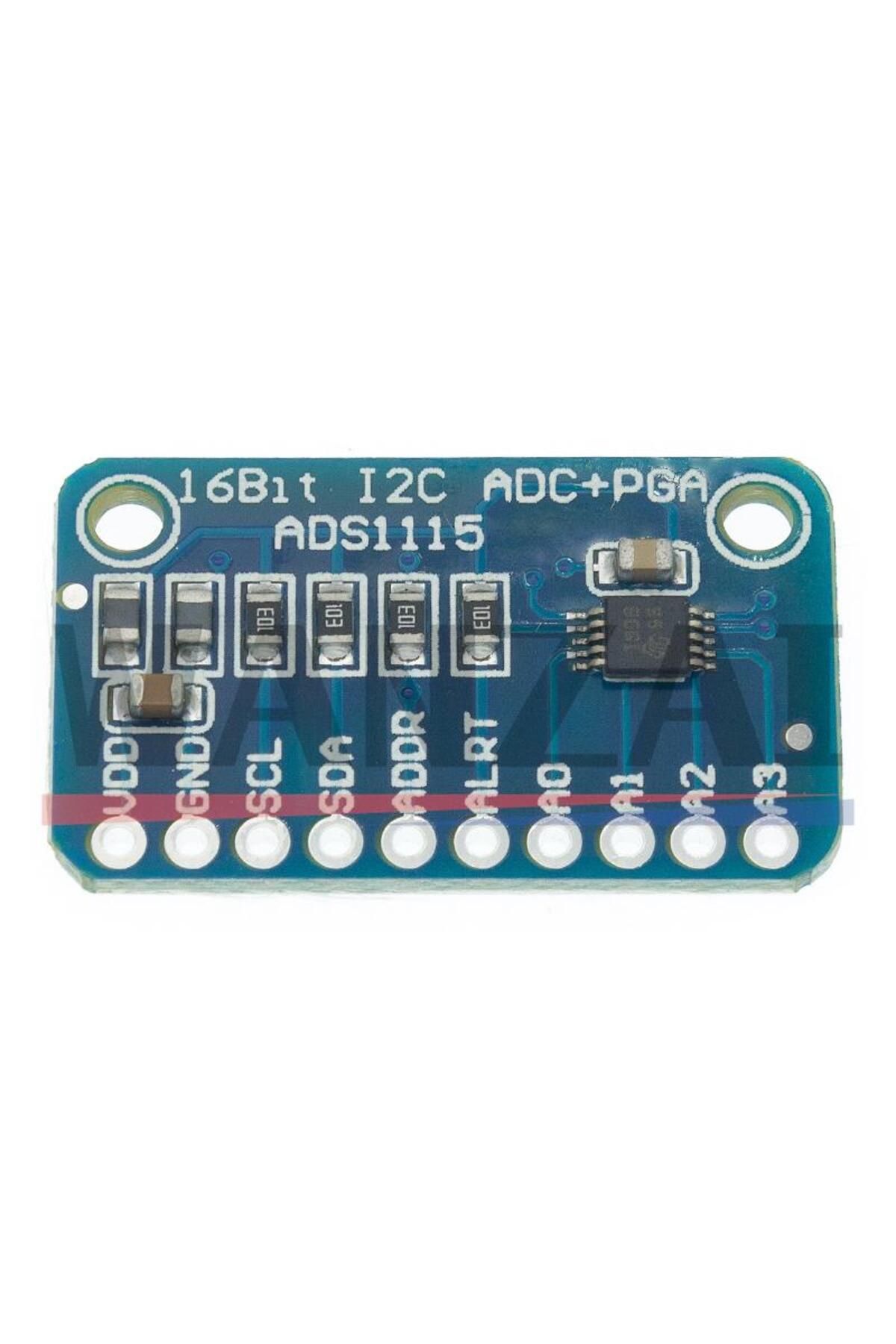 Bolantedz-16 Bit I2C ADS1115 Module ADC 4 Channel With Pro Gain Amplifier RPi Development Board 5