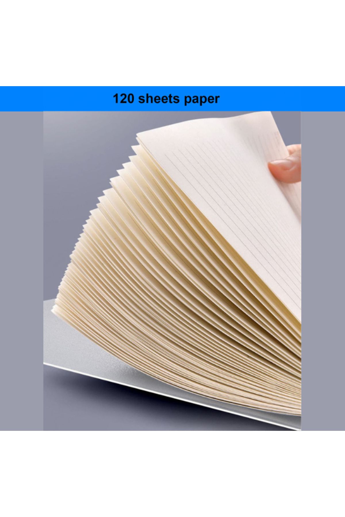 Choice-A5 A4 A5 B5 Square Coil Notebook 120 Sheets/ 240 Pages with Elastic Band Sde Flip Spiral Book Notebo 5