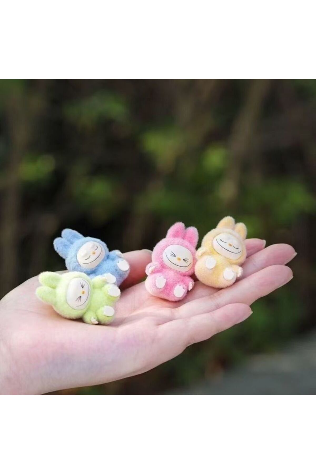 Choice-Randomly select one Mini Labubu Standing And Sitting Posture Doll Cute Toy Desktop Decoration Model 3