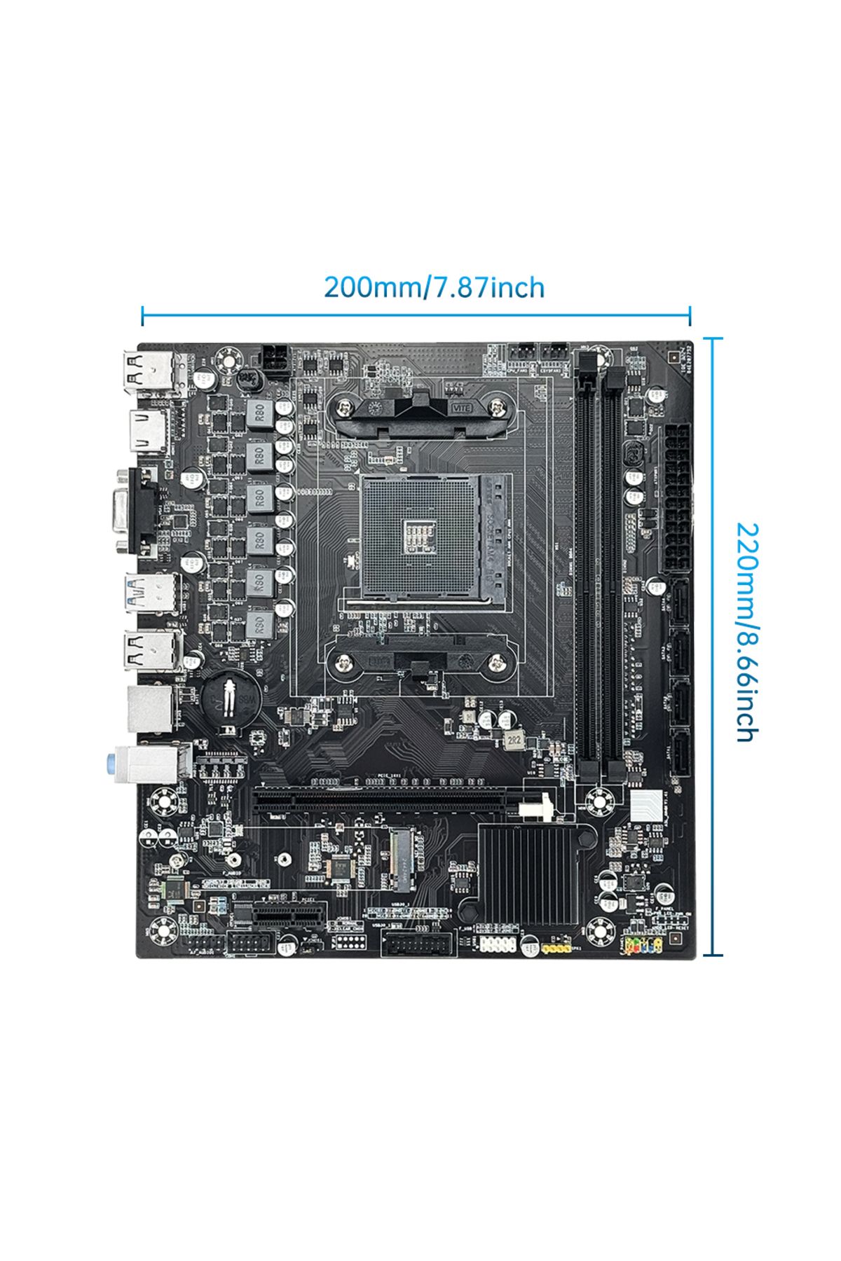 Choice-Amd B450m Soyo Motherboard Classic Amd B450m Dual-channel Ddr4 Memory Am4 Mainboard M.2 Nvme (suppor 3