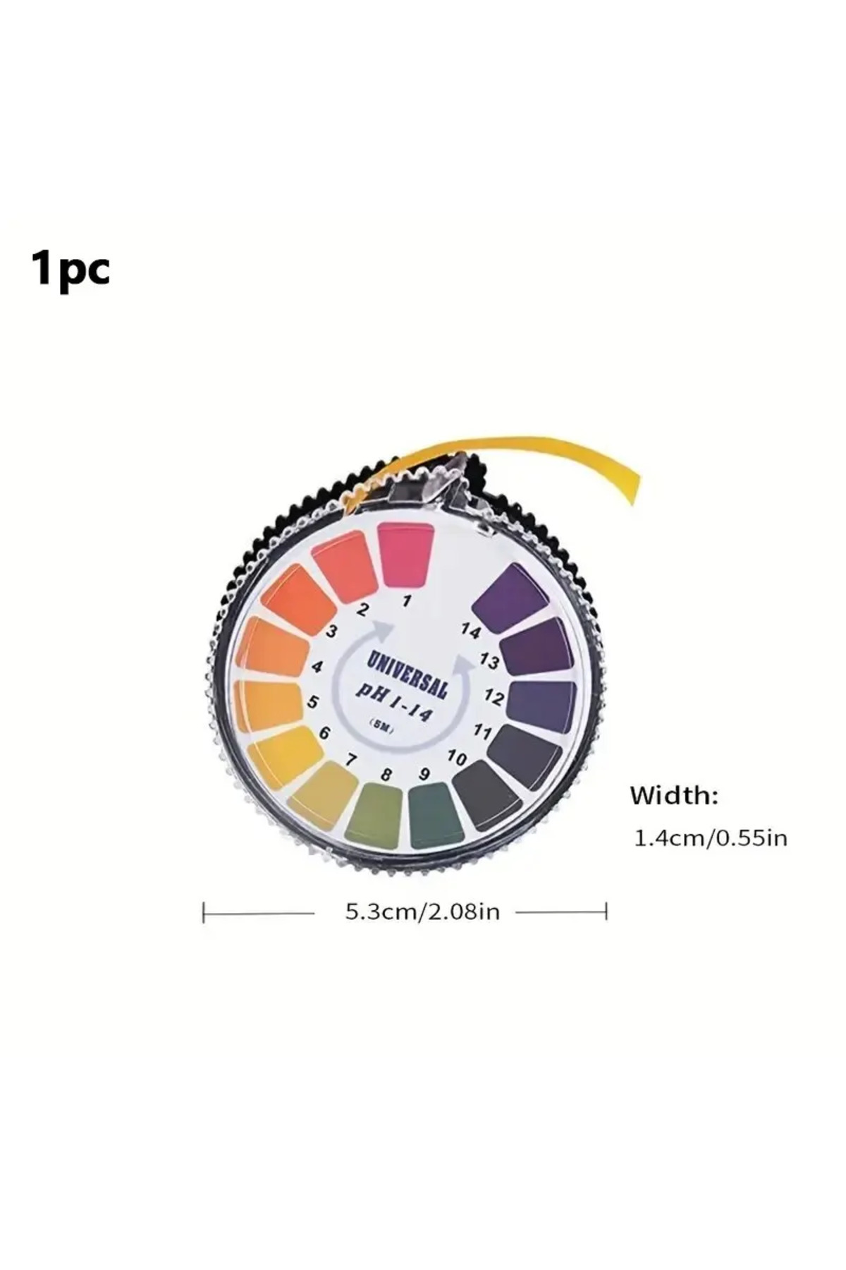 TTAKA7 1pc General Purpose Ph 1-14 Test Paper Roll 16.4 Ft. Accurate Measurement Ph Cosmetics Food Water Sa