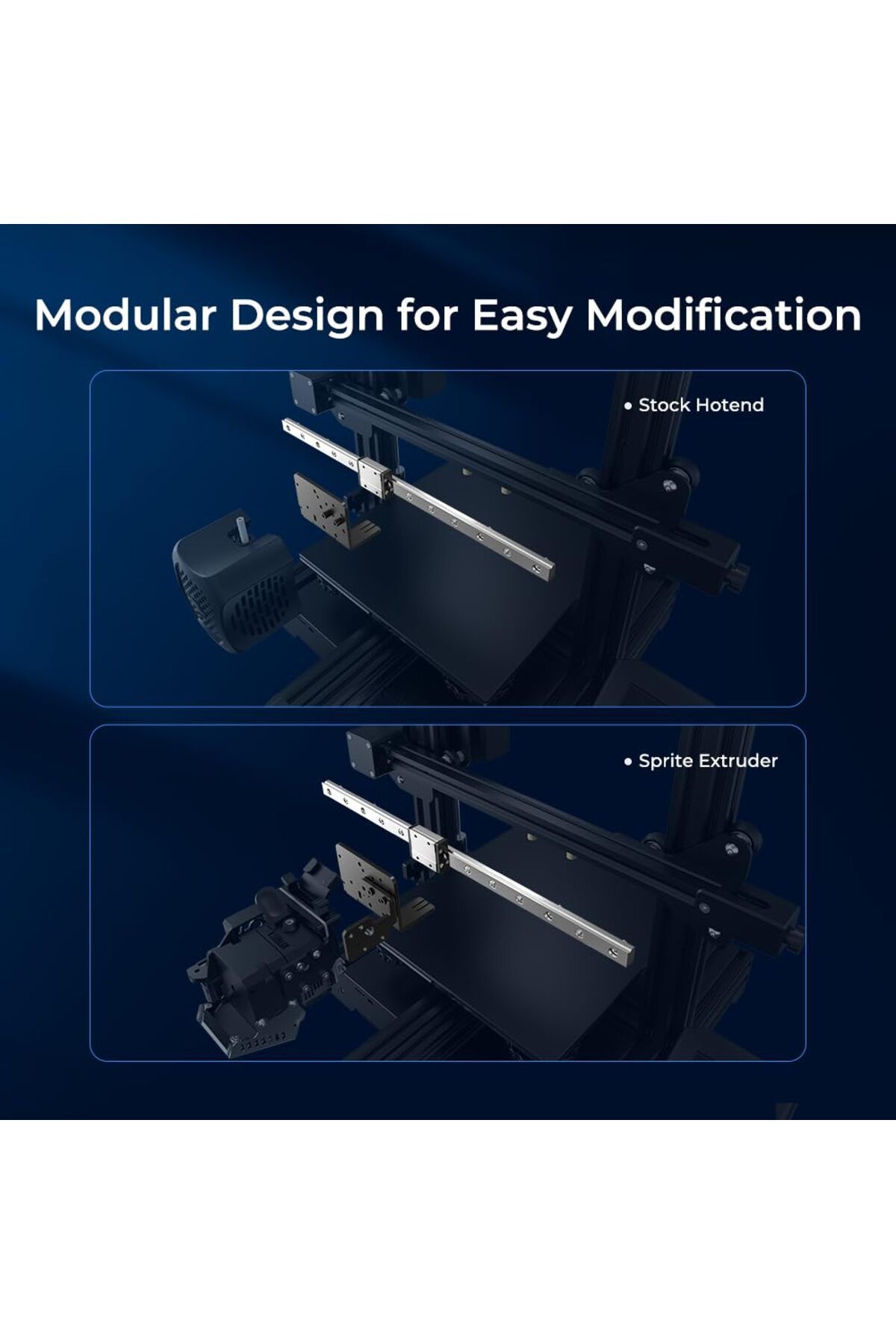 CREALITY 3D-Linear Rail Guide Creality Ender 3 X-axis MGN12C Linear Rail Guide Kit with Fix Plate Mount Bracket 5
