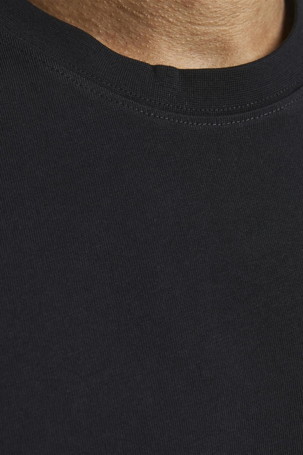 تی شرت سیاه مردانه Jack & Jones Jjerelaxed Tee Ss O-neck Noos Jack & Jones