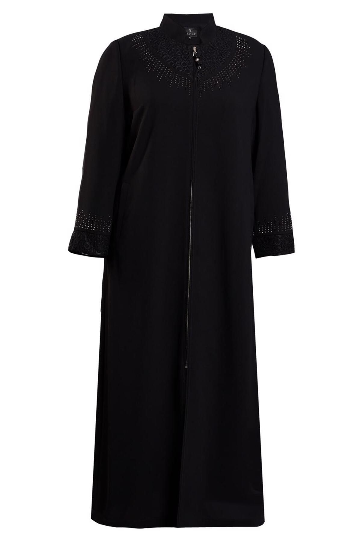 مانتو سنگی سایز بزرگ 10383 Alvina