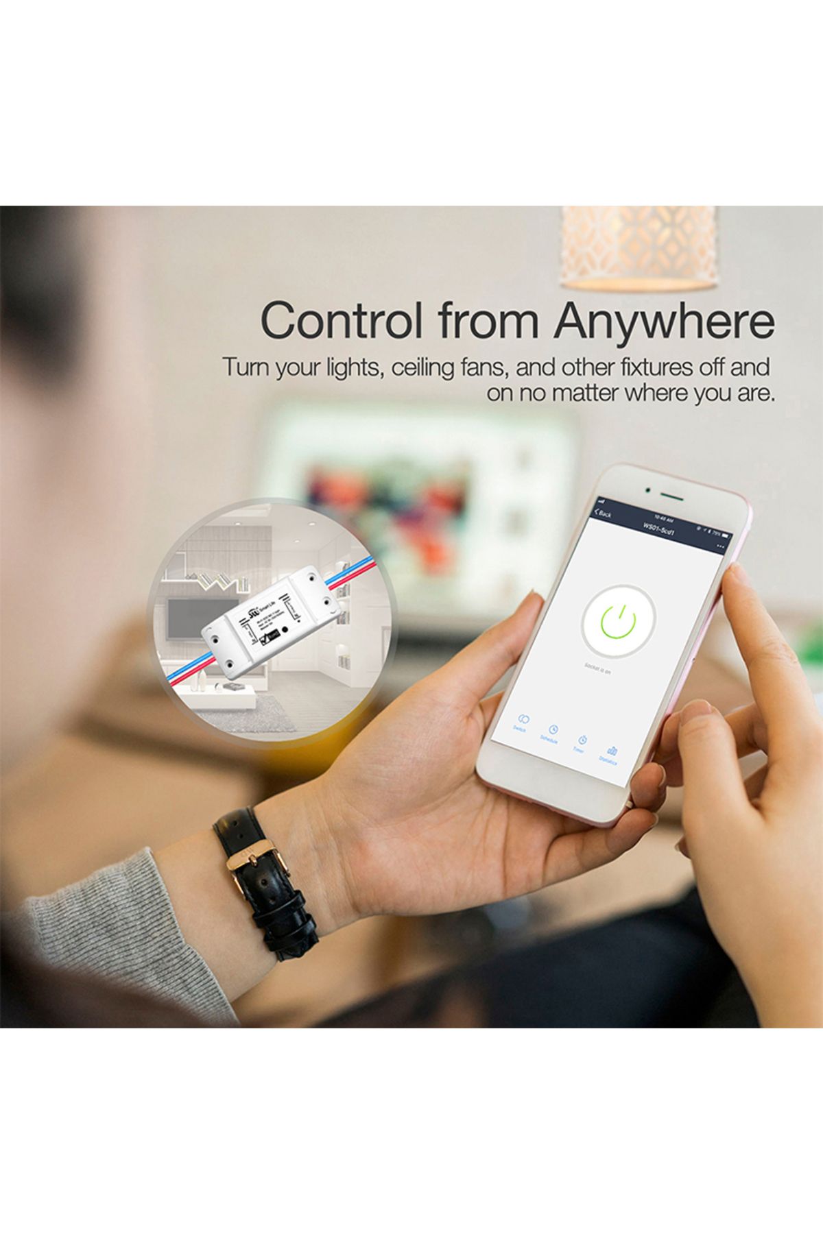 MOES-إصدار واي فاي عالمي مؤقت قاطع الحياة الذكية تطبيق التحكم عن بعد اللاسلكي يعمل مع أليكسا جو 3