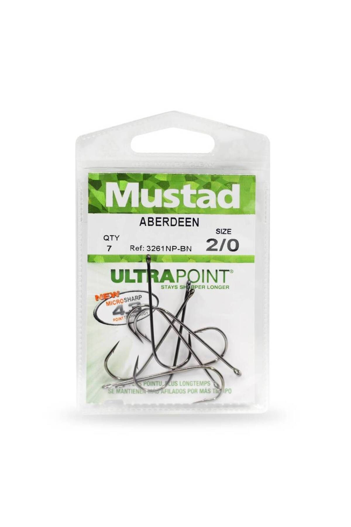 Mustad Olta İğnesi 3261NP-BN 7li NO:3-0