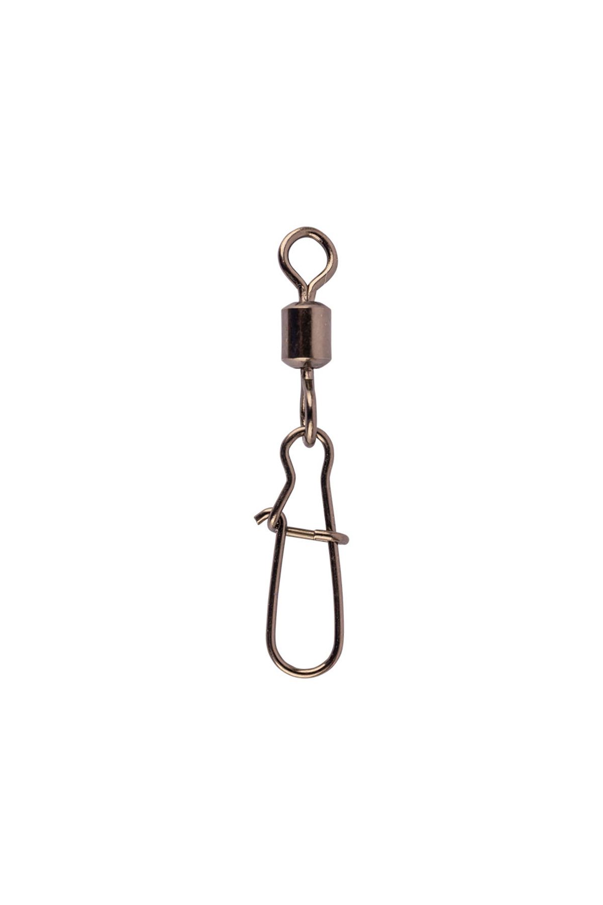 Mustad Demon Power Çift Kilitli Fırdöndülü Klips DLT06 NO:10 - 10