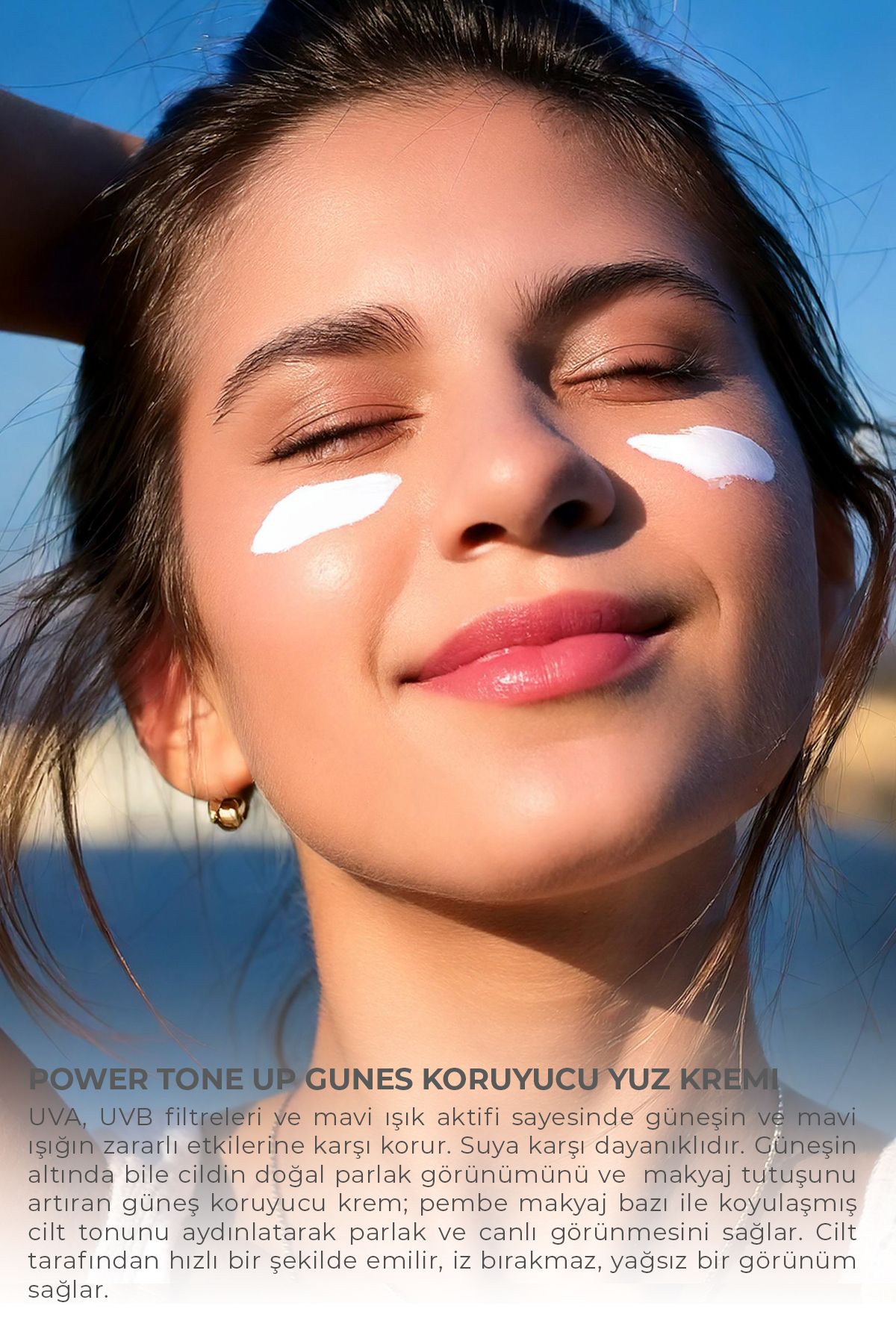 Dermokil-Power Tone-Up 50+Spf Sunscreen Face Cream 3
