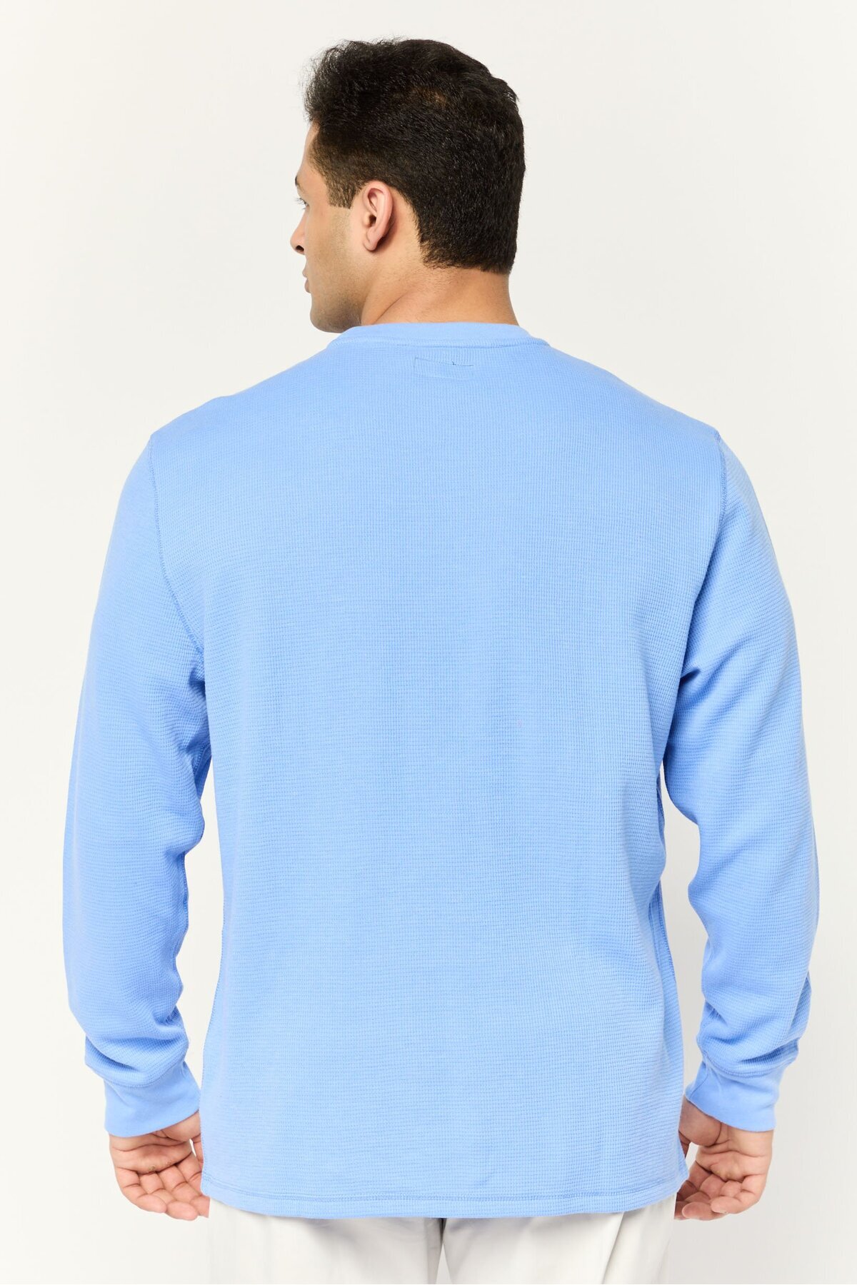 Polo Ralph Lauren-Men Crew Neck Embroidered Logo Long Sleeves Sweatshirt, Blue 3