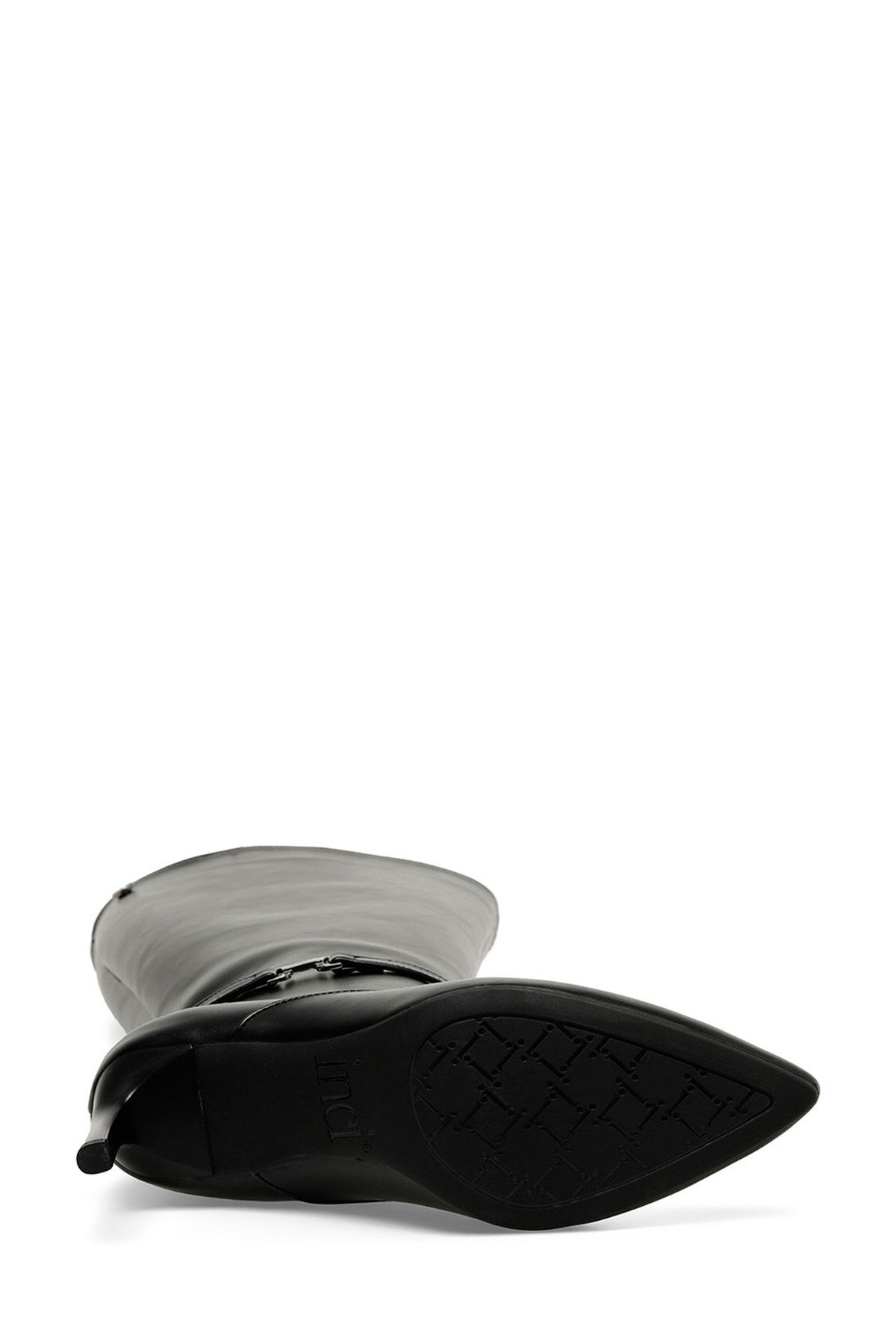 İnci-INCI DELIT 3PR Schwarze Stiefel mit Absatz für Damen 5