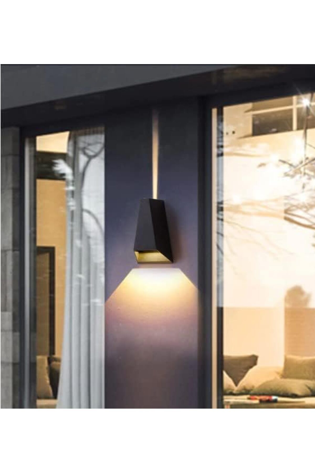 STOREMAX nffastore Malta 6 W (2x3w) Çift Taraflı LED Modern Dış Ve İç Mekan Aplik Aydınlatma Lamba IP5