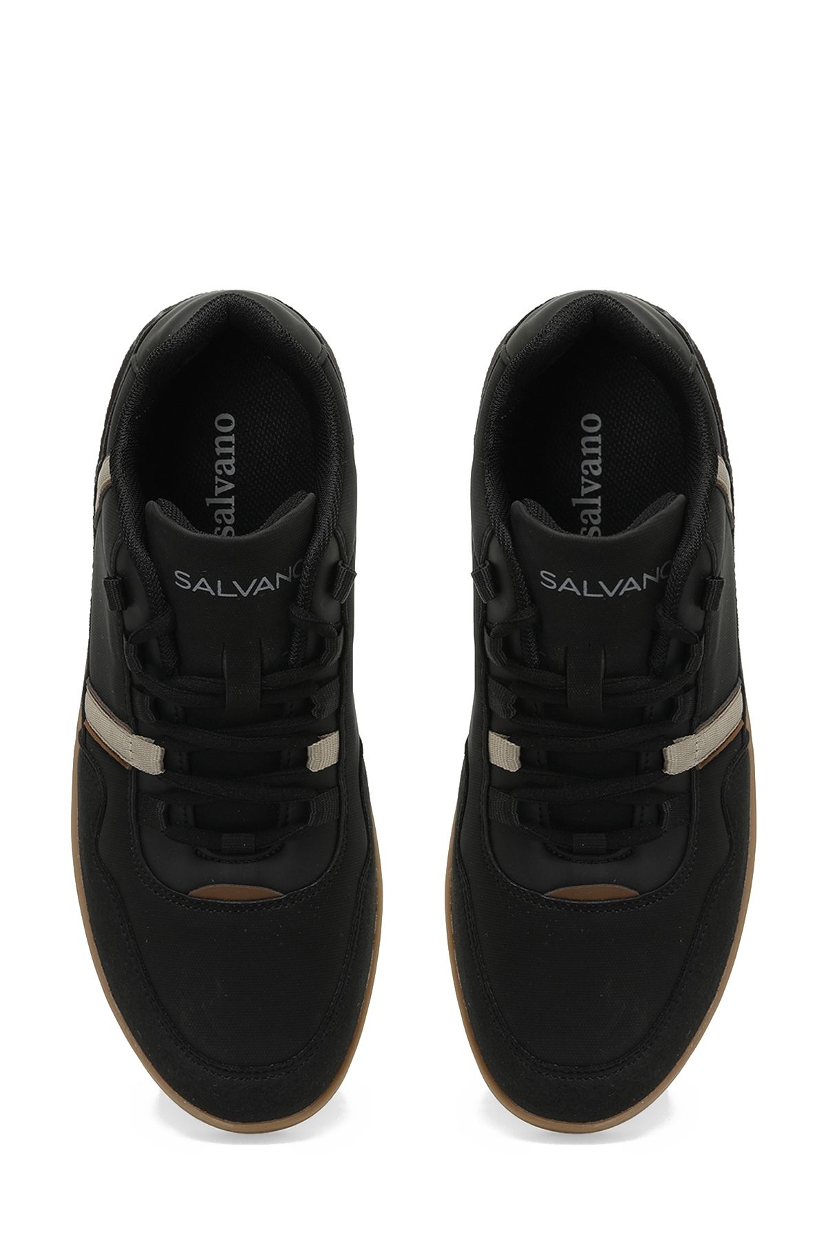 Salvano-Trend 3PR Black Melange Herren Sneaker - Style Owner 5